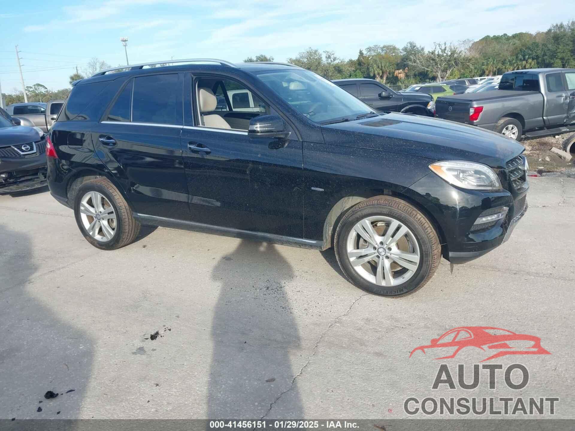 MERCEDES-BENZ ML 350 2012 - 4JGDA5HB7CA050776