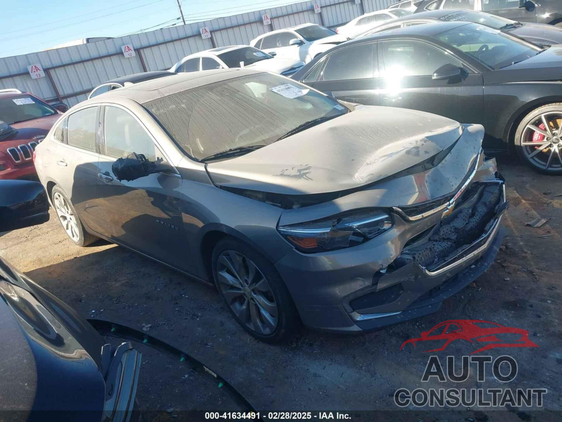 CHEVROLET MALIBU 2017 - 1G1ZH5SXXHF219508