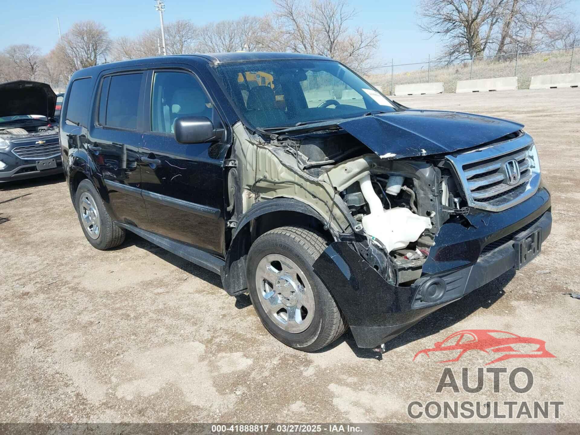 HONDA PILOT 2015 - 5FNYF4H27FB068689