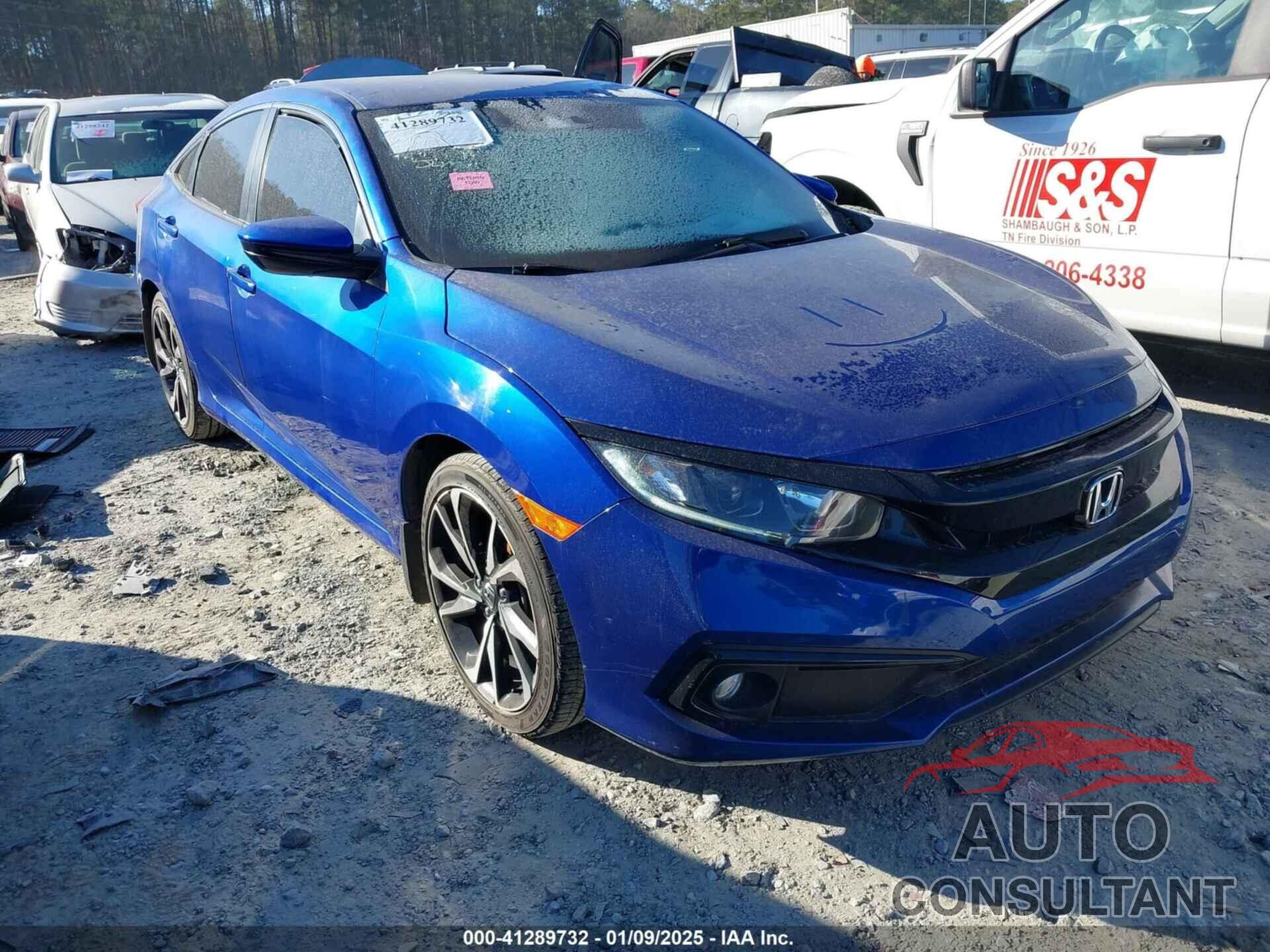 HONDA CIVIC 2020 - 2HGFC2F88LH601653