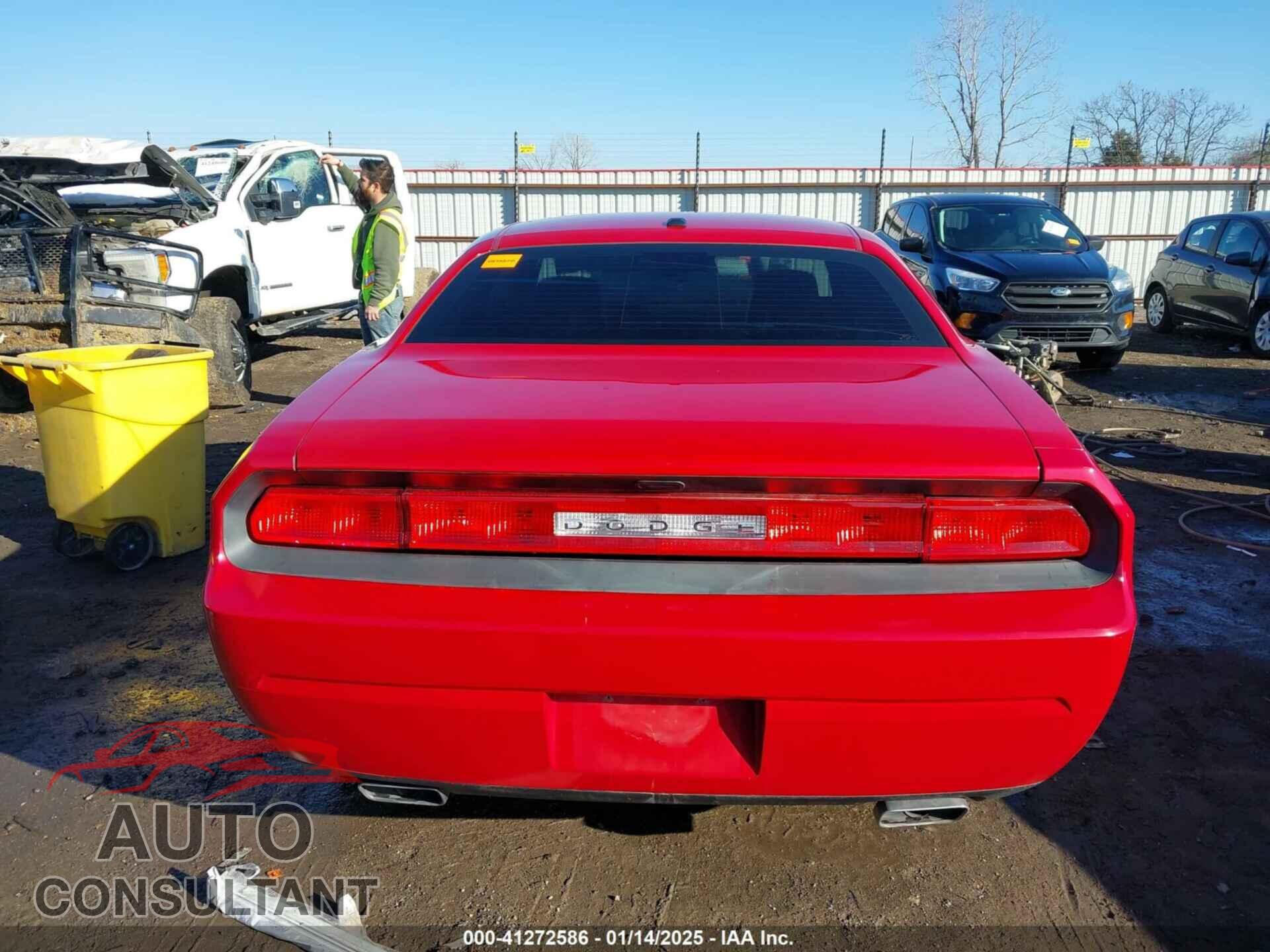 DODGE CHALLENGER 2012 - 2C3CDYAG6CH228360
