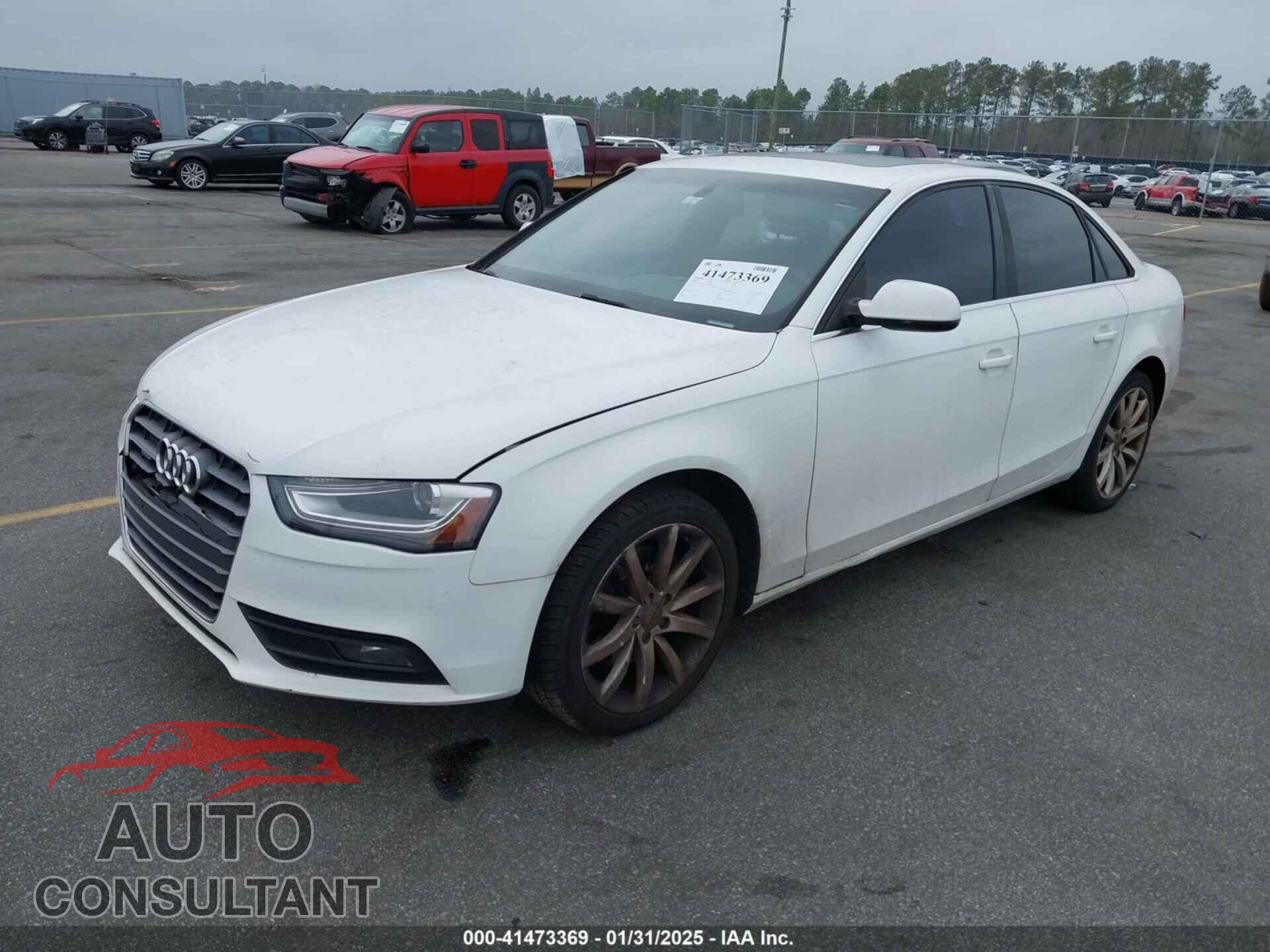 AUDI A4 2013 - WAUFFAFL3DN048159