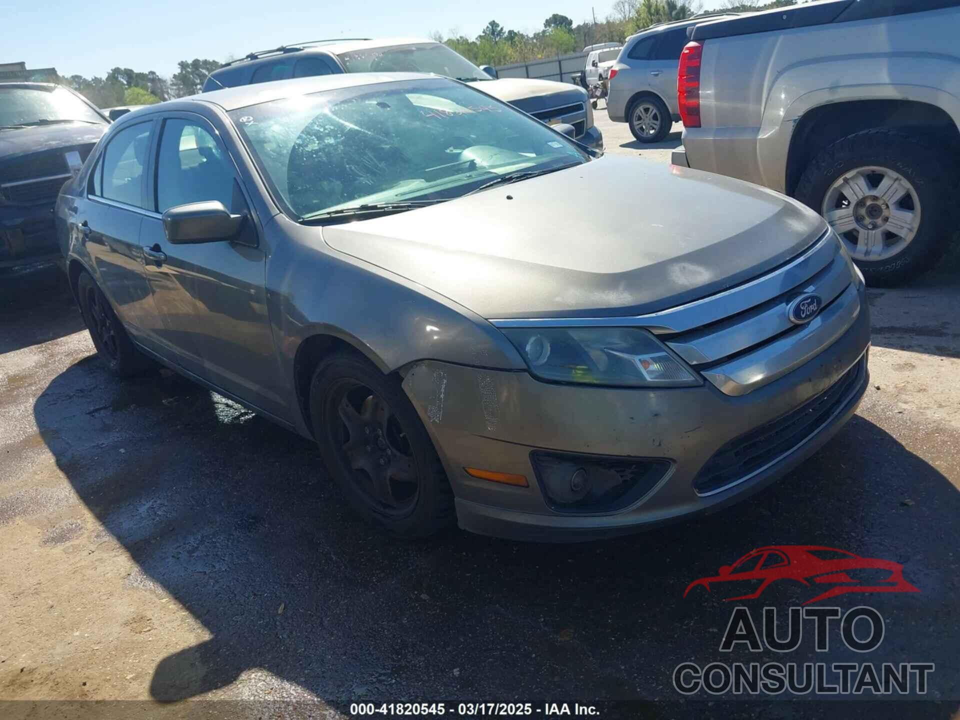 FORD FUSION 2011 - 3FAHP0HA8BR133433