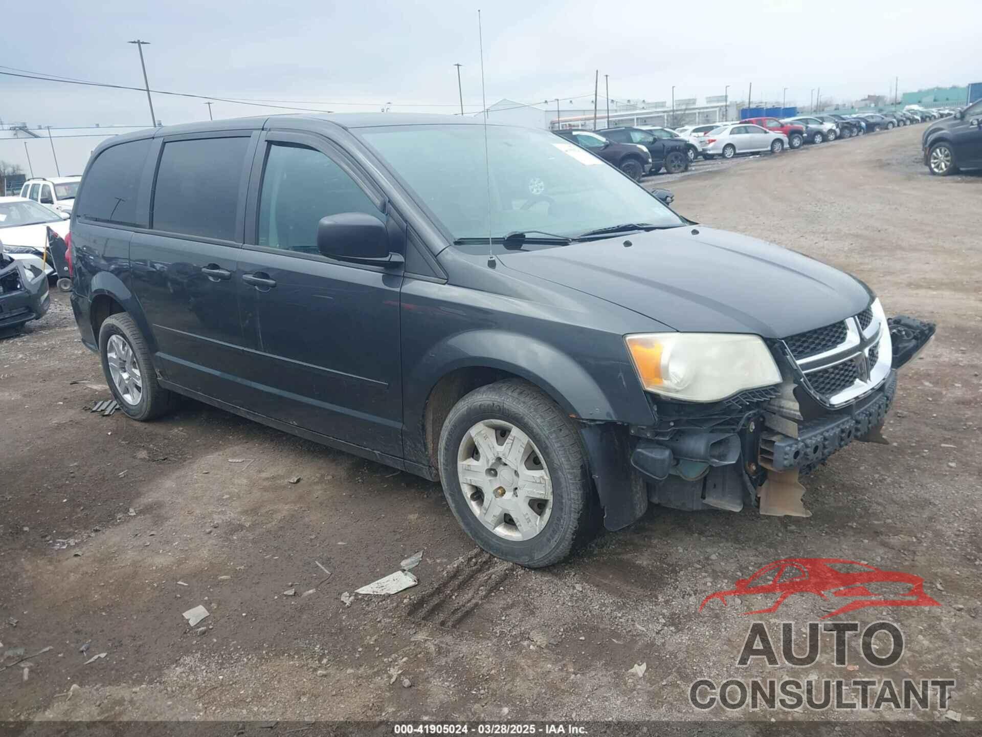 DODGE GRAND CARAVAN 2012 - 2C4RDGBG7CR272456