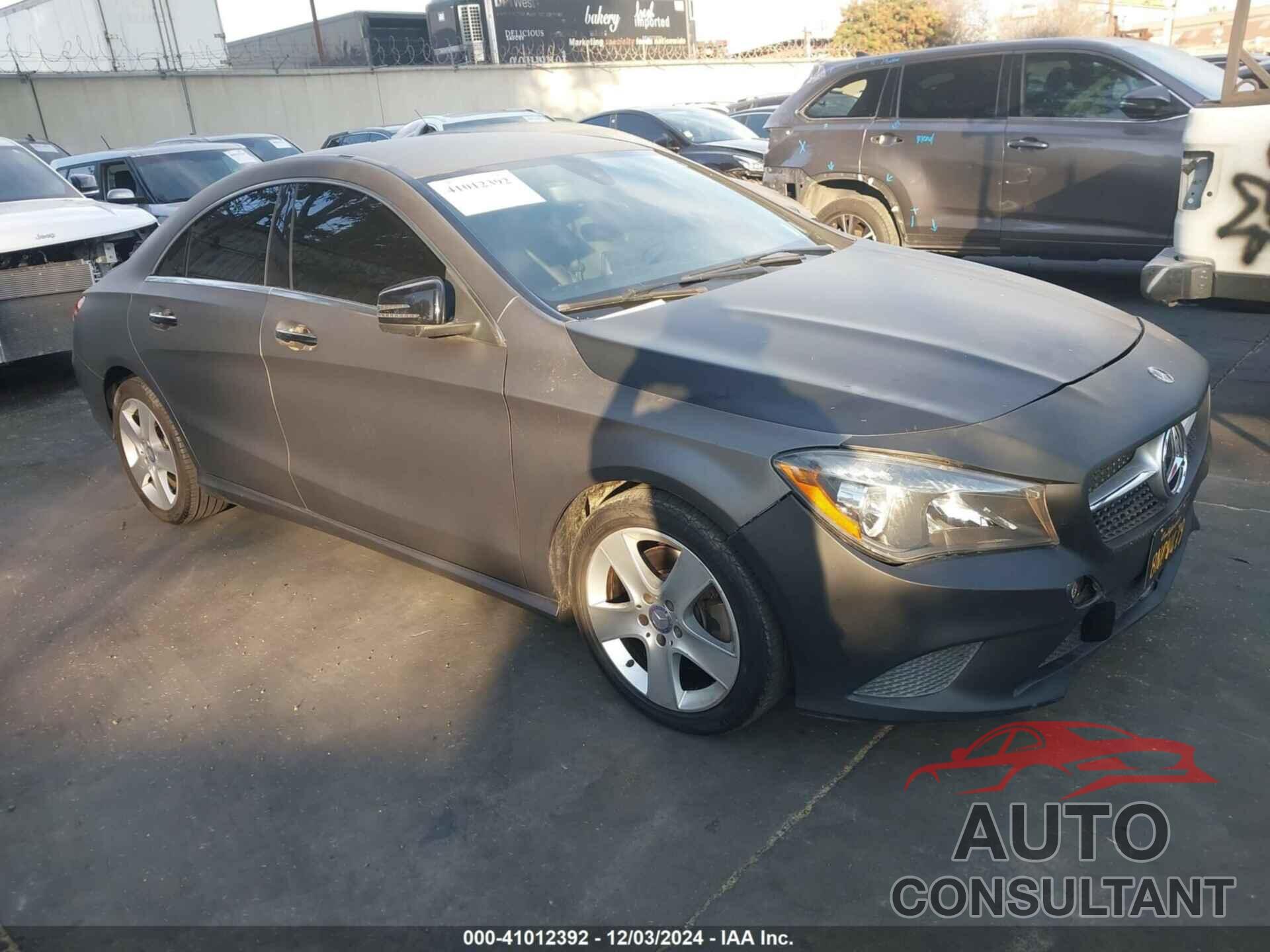 MERCEDES-BENZ CLA 250 2015 - WDDSJ4EB7FN209566