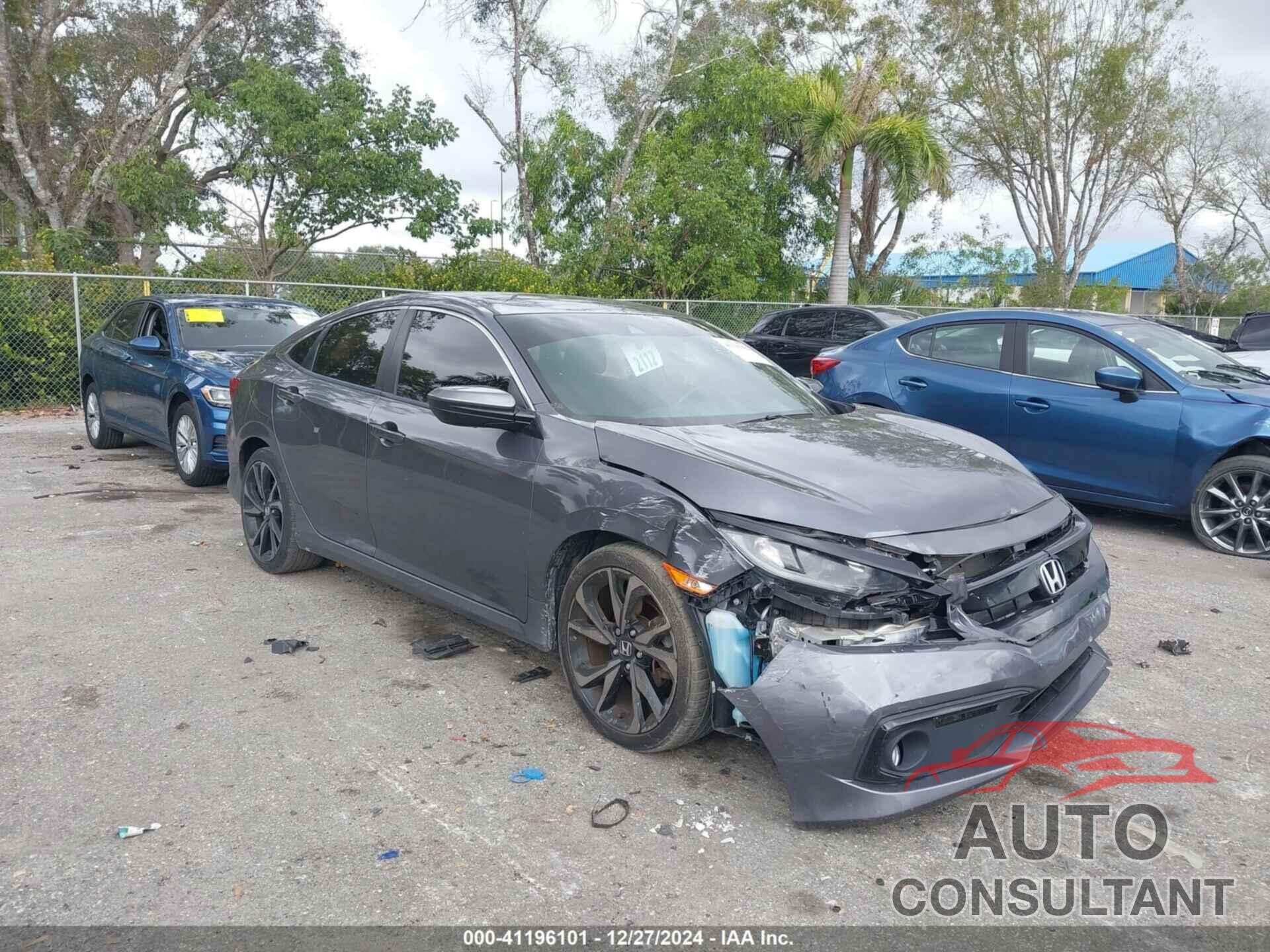 HONDA CIVIC 2020 - 2HGFC2F80LH513261