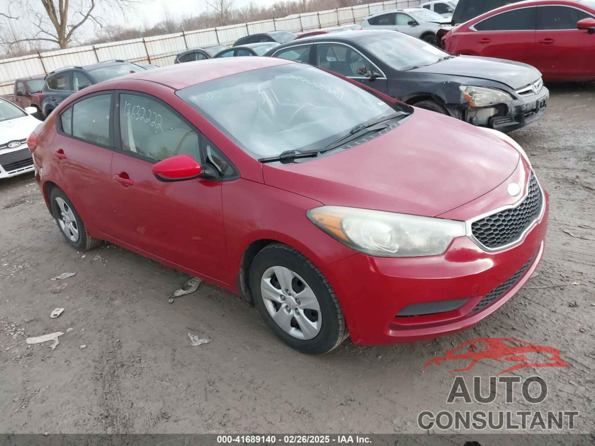 KIA FORTE 2014 - KNAFK4A67E5068463