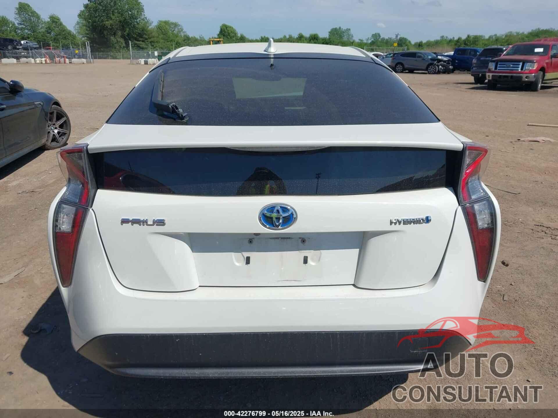TOYOTA PRIUS 2016 - JTDKARFU3G3004797