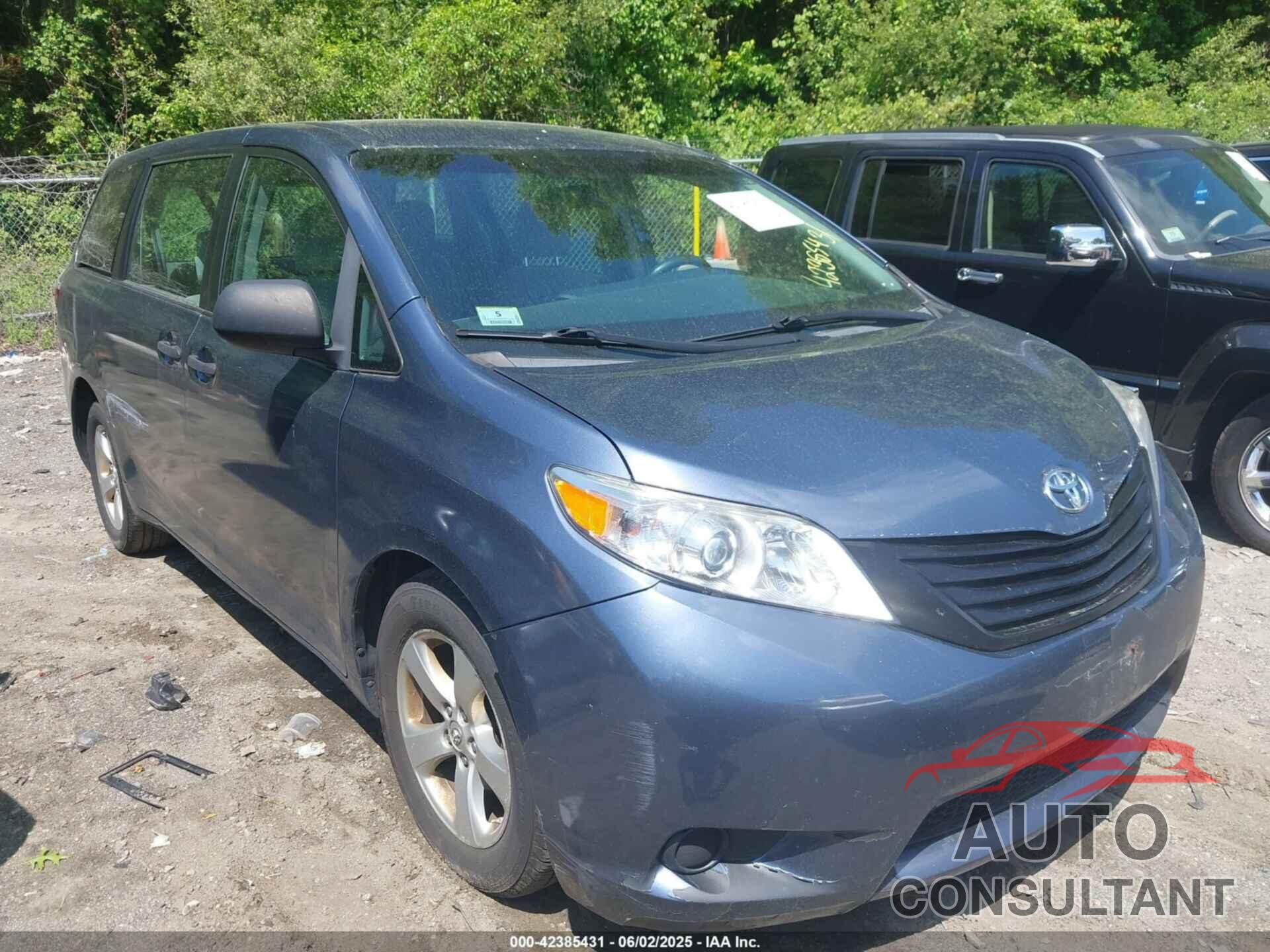 TOYOTA SIENNA 2016 - 5TDZK3DCXGS755834