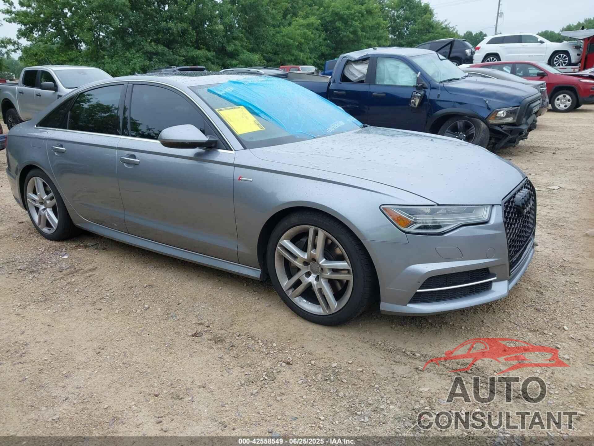 AUDI A6 2016 - WAUFGAFC1GN062482