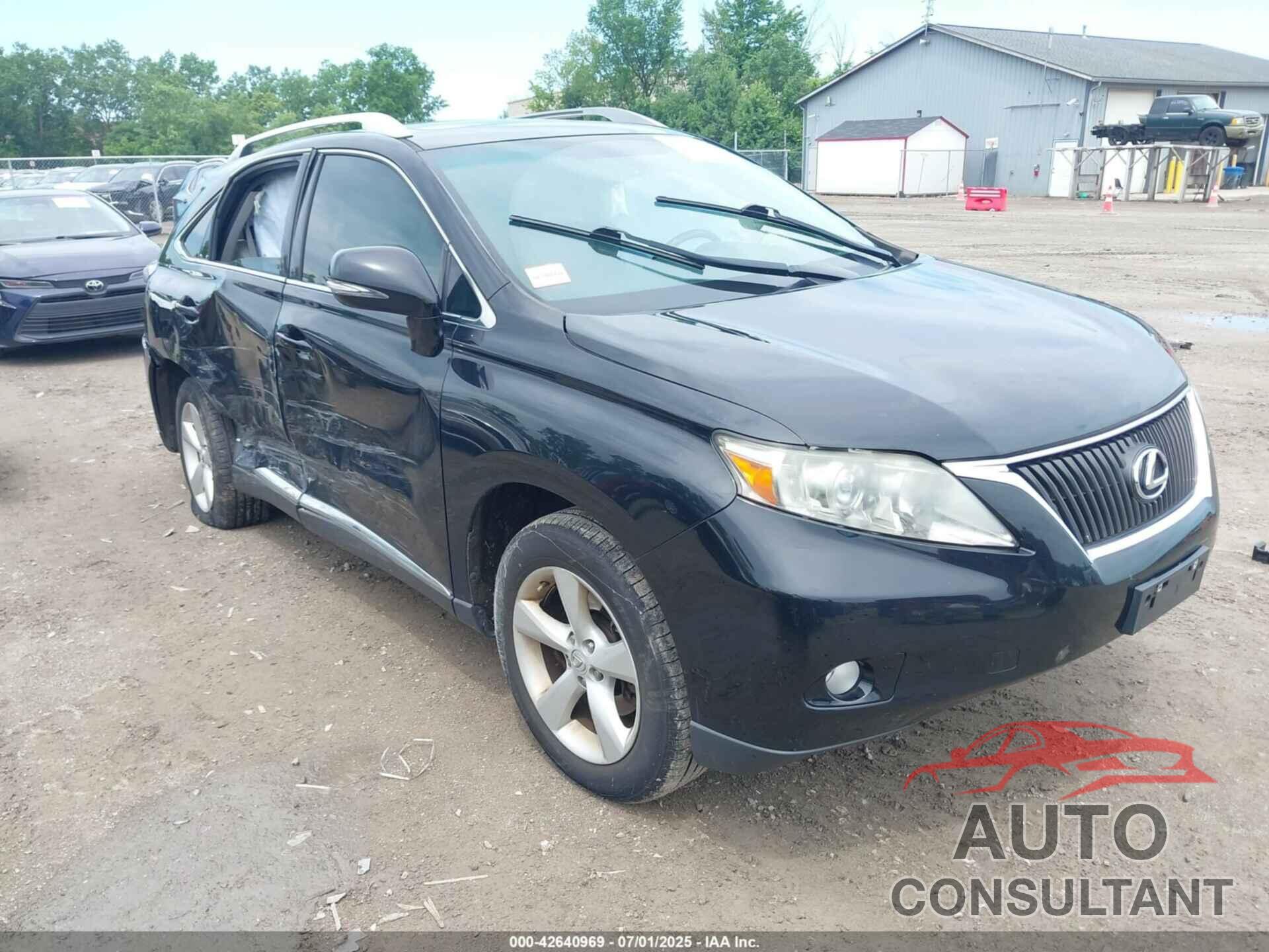 LEXUS RX 350 2012 - 2T2ZK1BA5CC084769