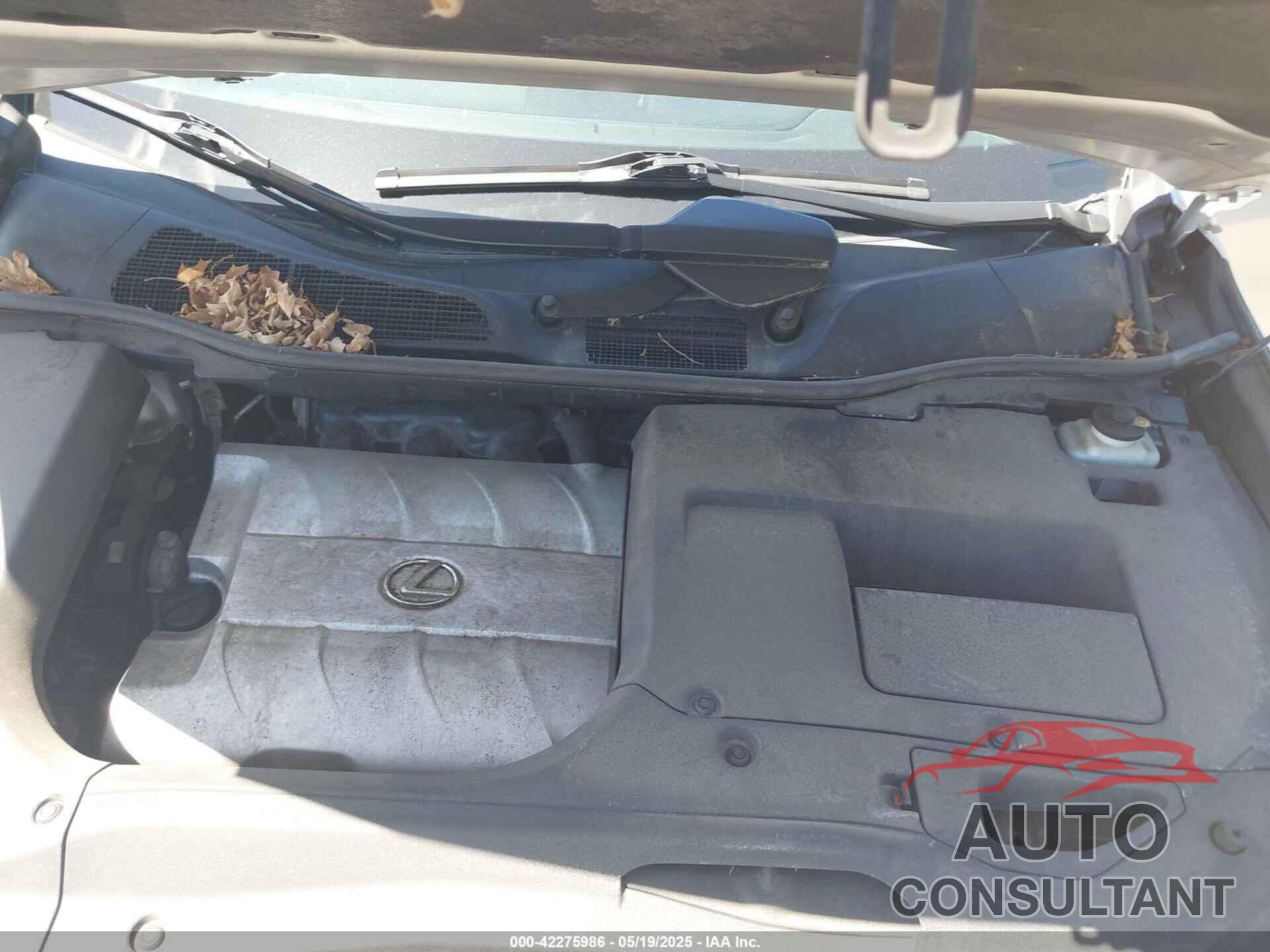 LEXUS RX 350 2010 - 2T2BK1BA0AC020105