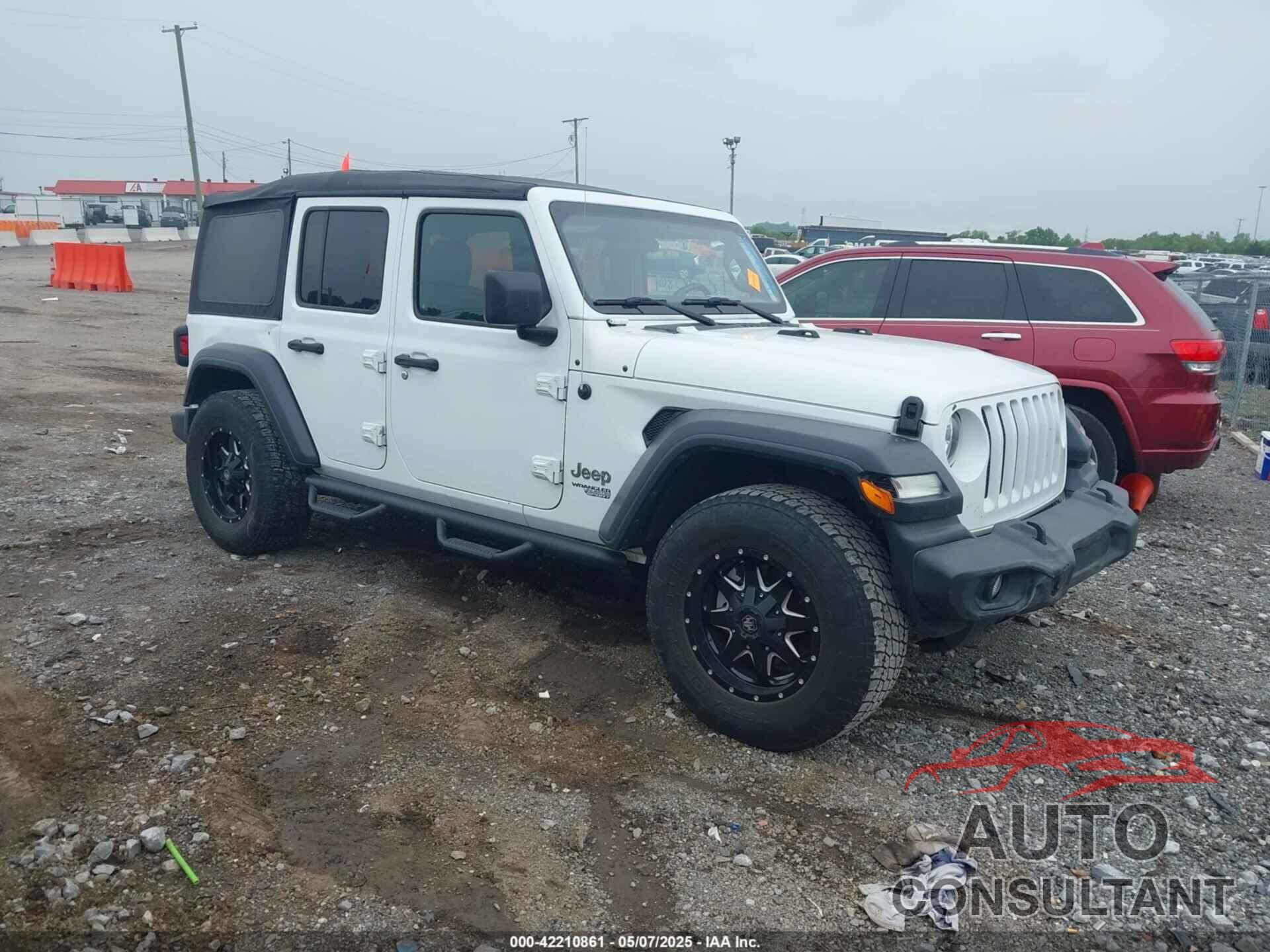 JEEP WRANGLER UNLIMITED 2019 - 1C4HJXDG7KW553468