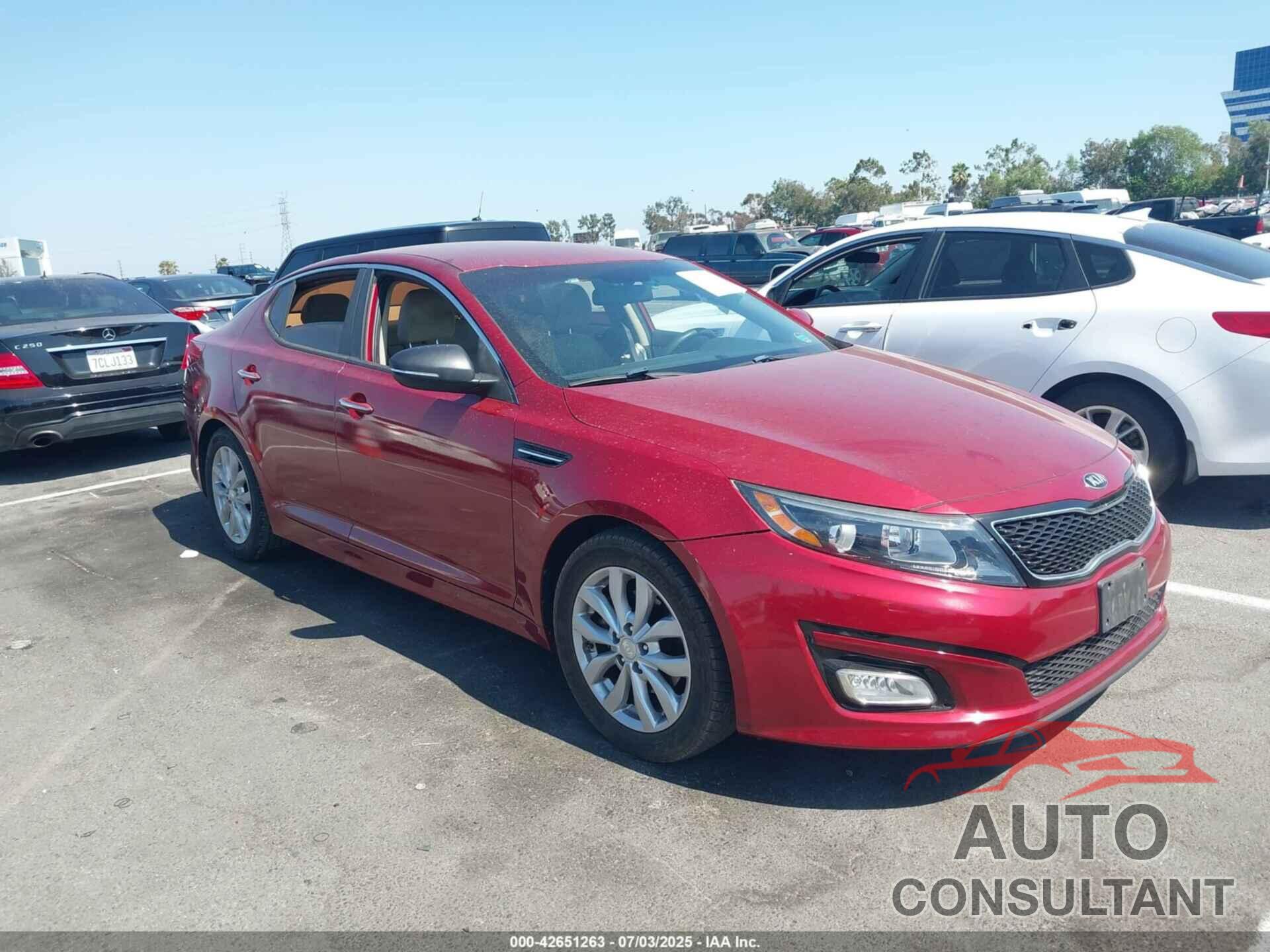 KIA OPTIMA 2015 - 5XXGM4A72FG354146