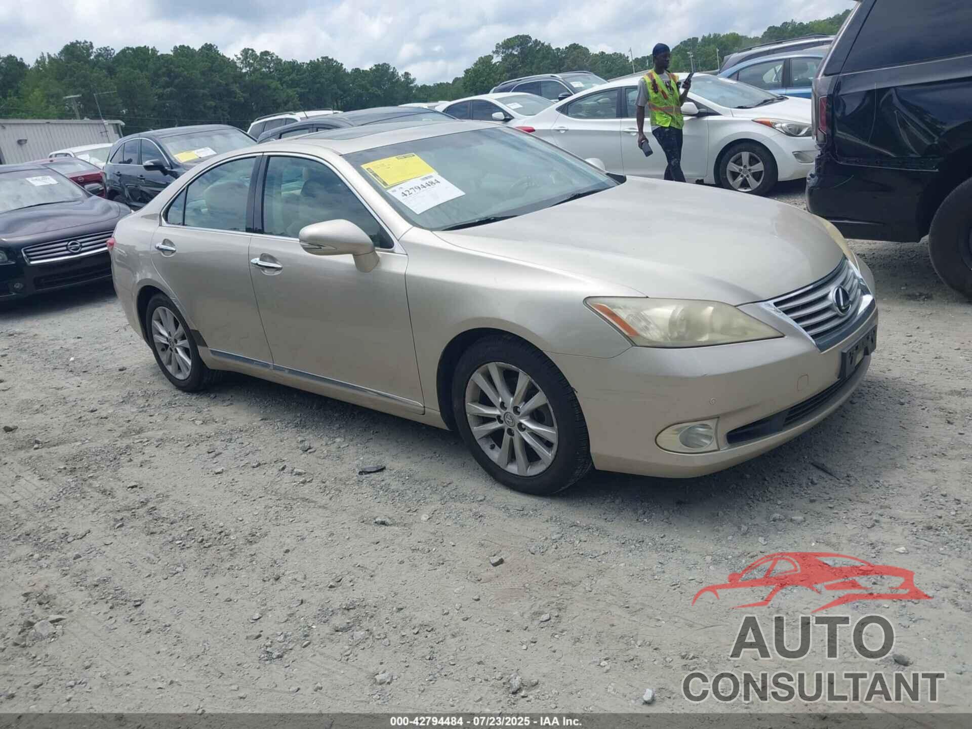 LEXUS ES 350 2010 - JTHBK1EG4A2386618