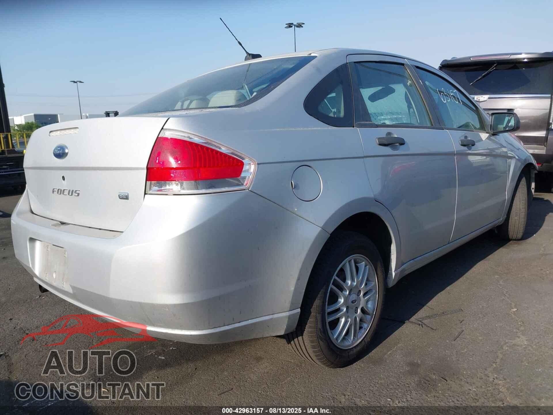 FORD FOCUS 2009 - 1FAHP35N89W202086