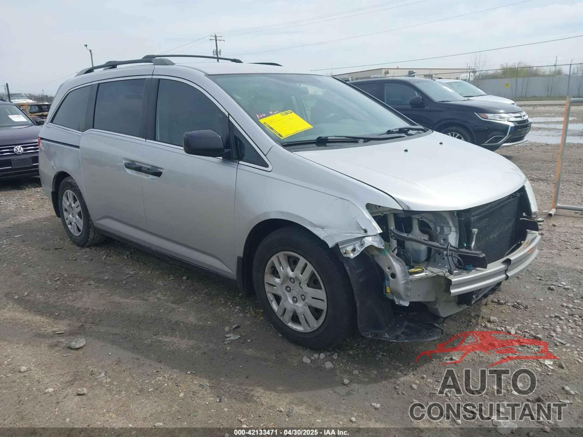 HONDA ODYSSEY 2013 - 5FNRL5H22DB086503