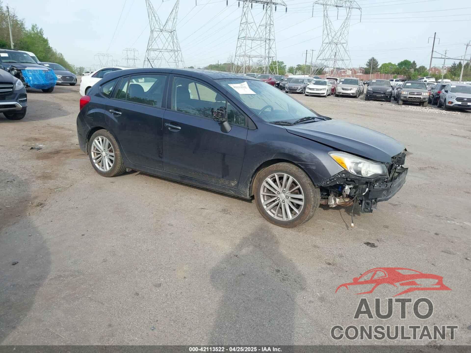 SUBARU IMPREZA 2013 - JF1GPAH61DH864500