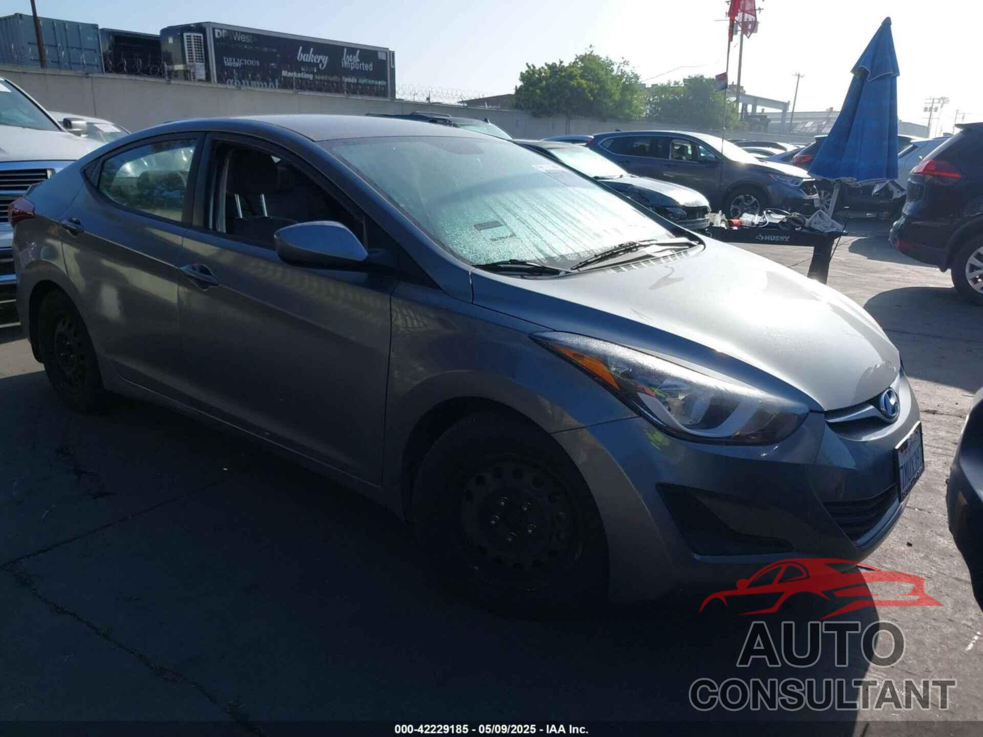 HYUNDAI ELANTRA 2016 - KMHDH4AE2GU600724