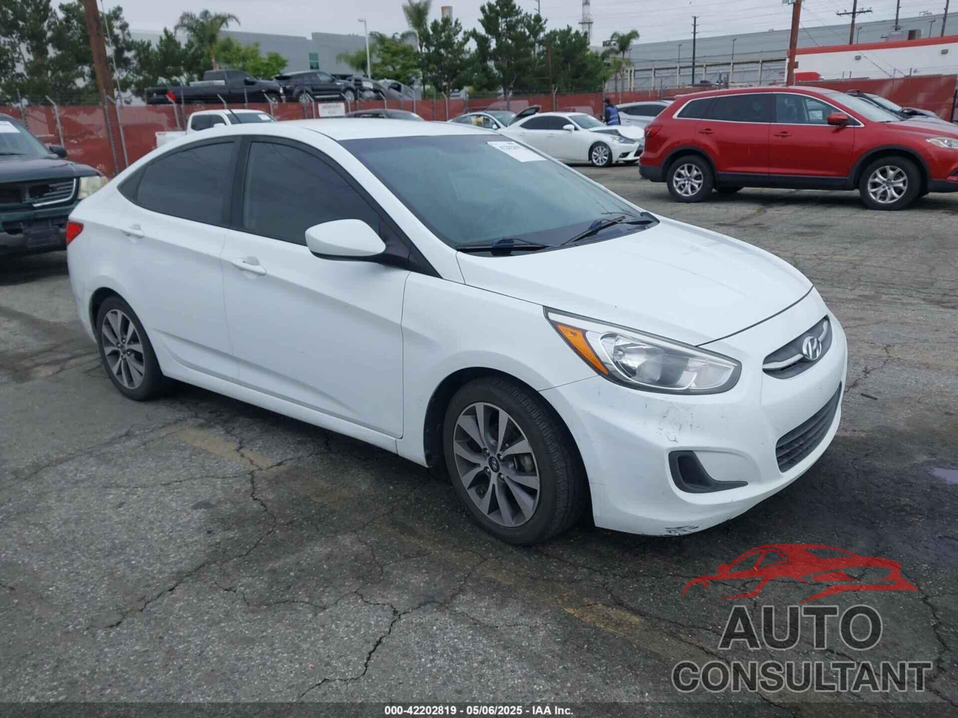 HYUNDAI ACCENT 2017 - KMHCT4AE8HU348344