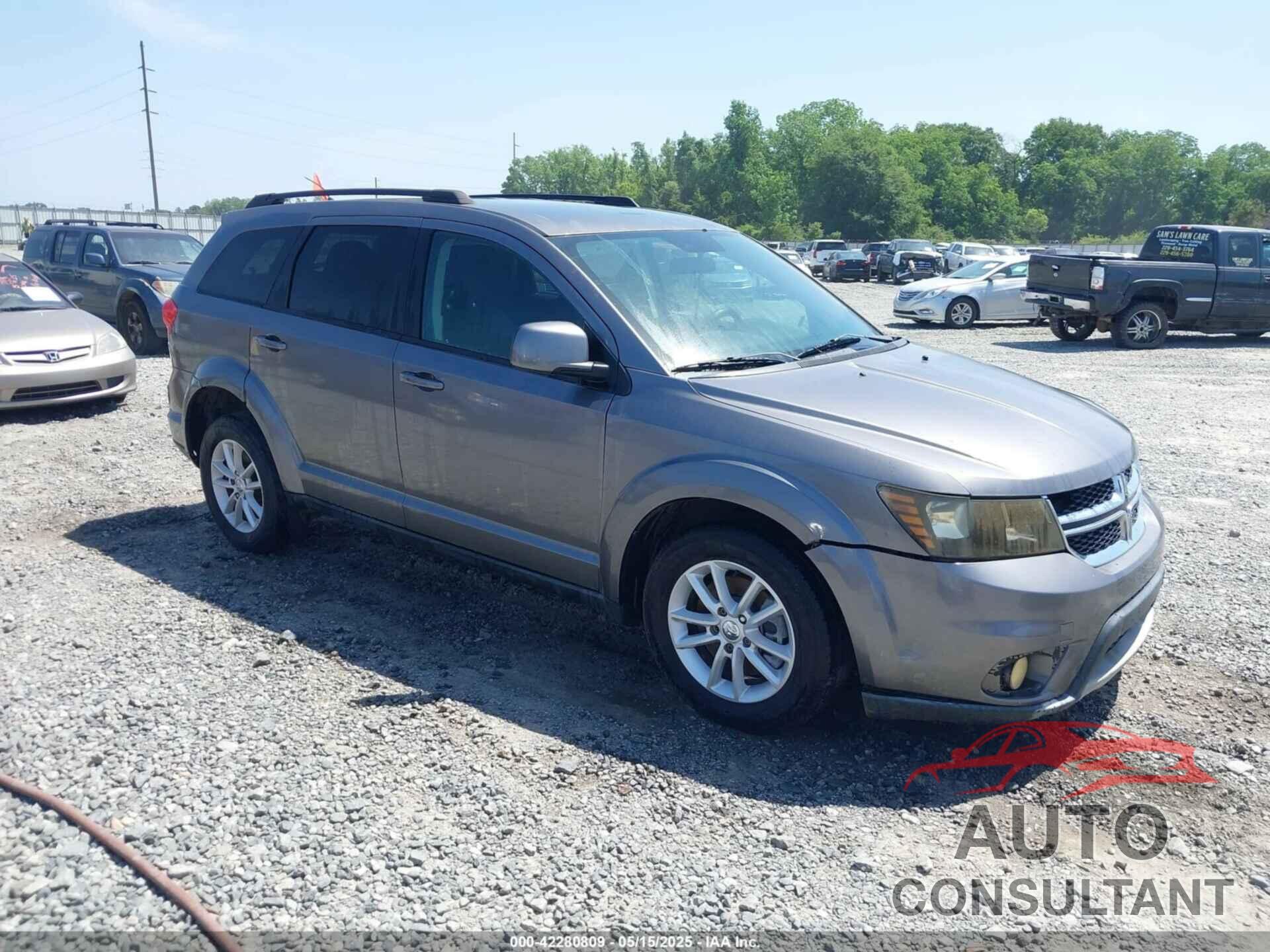 DODGE JOURNEY 2013 - 3C4PDCBG8DT625978