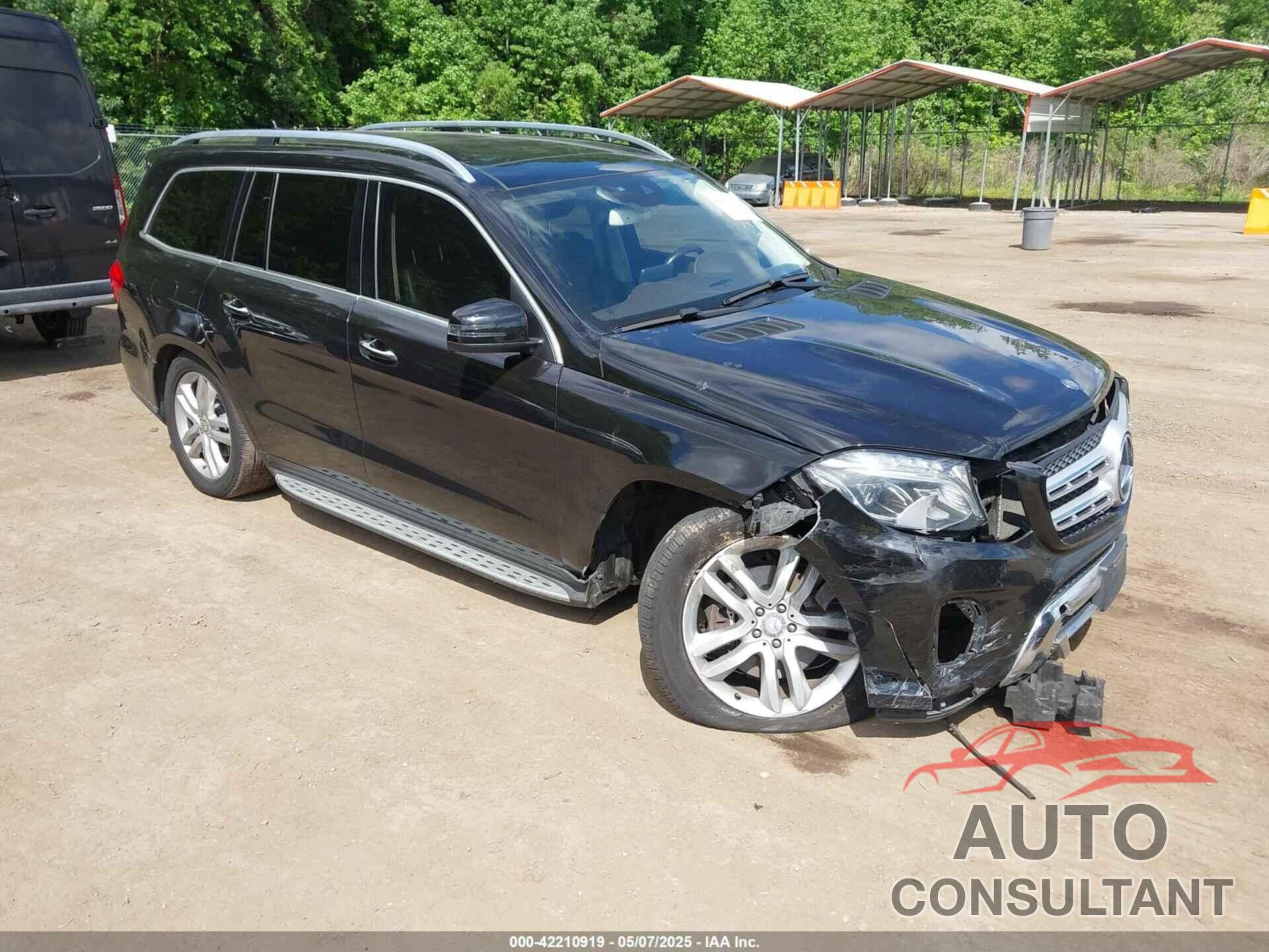 MERCEDES-BENZ GLS 450 2017 - 4JGDF6EE0HA760910