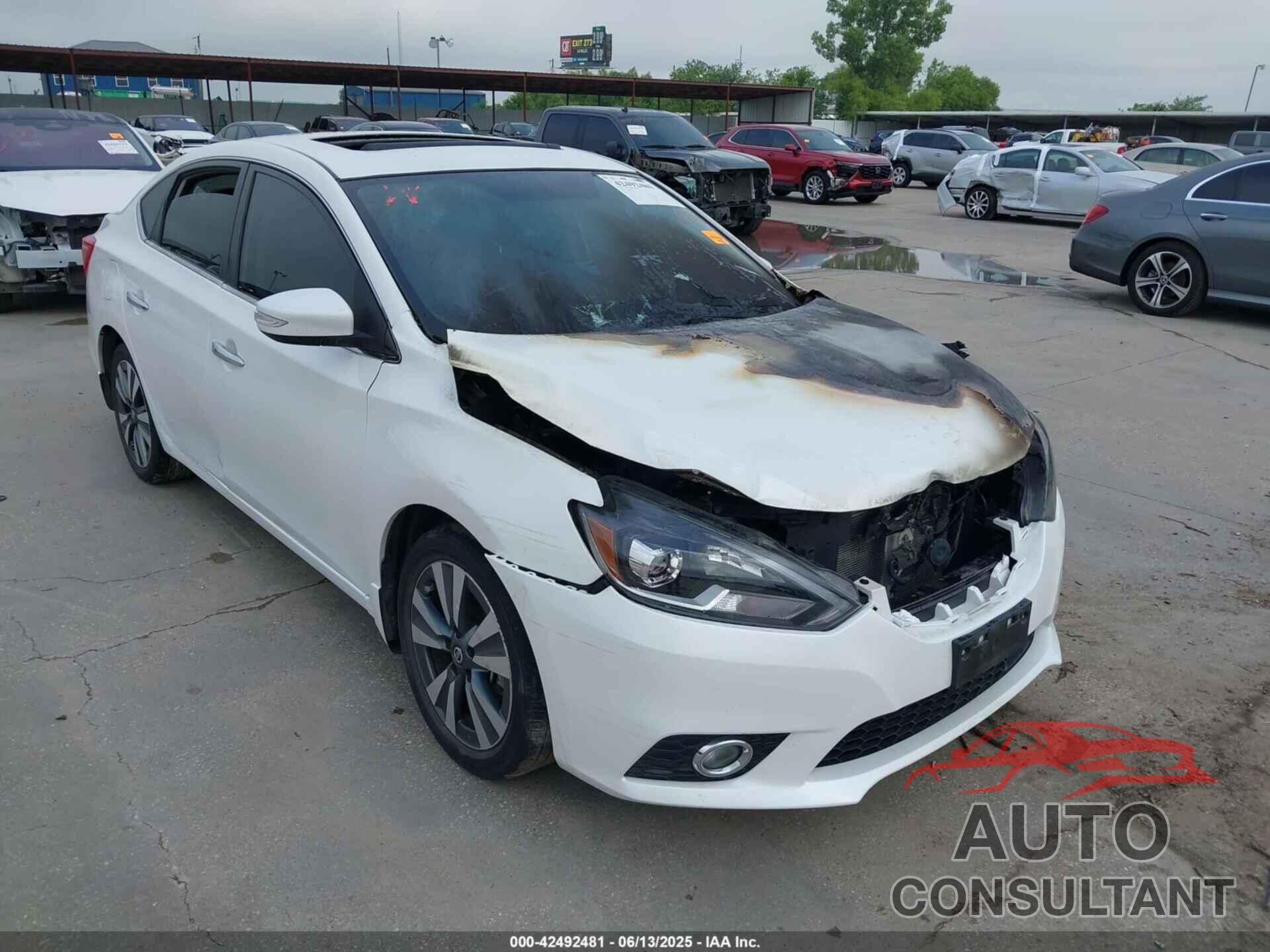 NISSAN SENTRA 2019 - 3N1AB7AP2KY294922