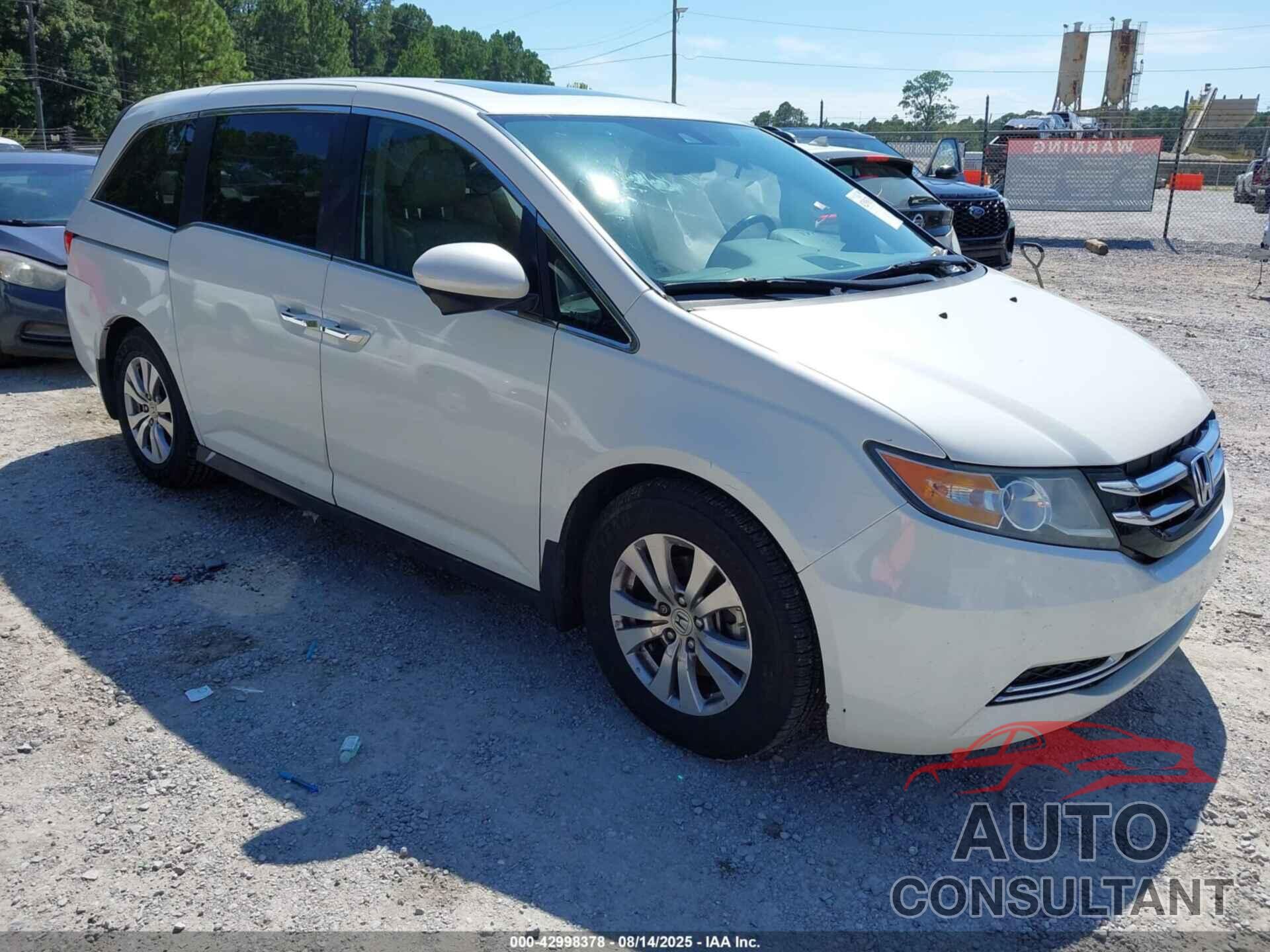 HONDA ODYSSEY 2016 - 5FNRL5H65GB167924