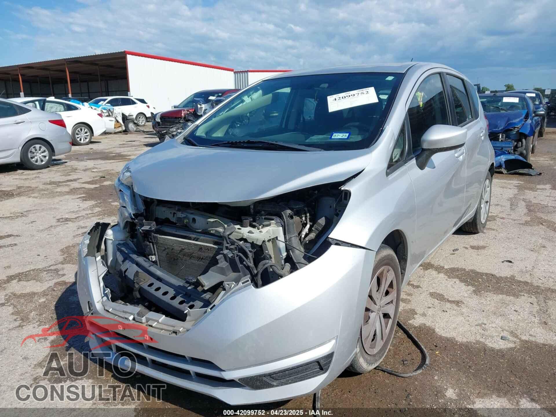 NISSAN VERSA NOTE 2017 - 3N1CE2CP9HL368116