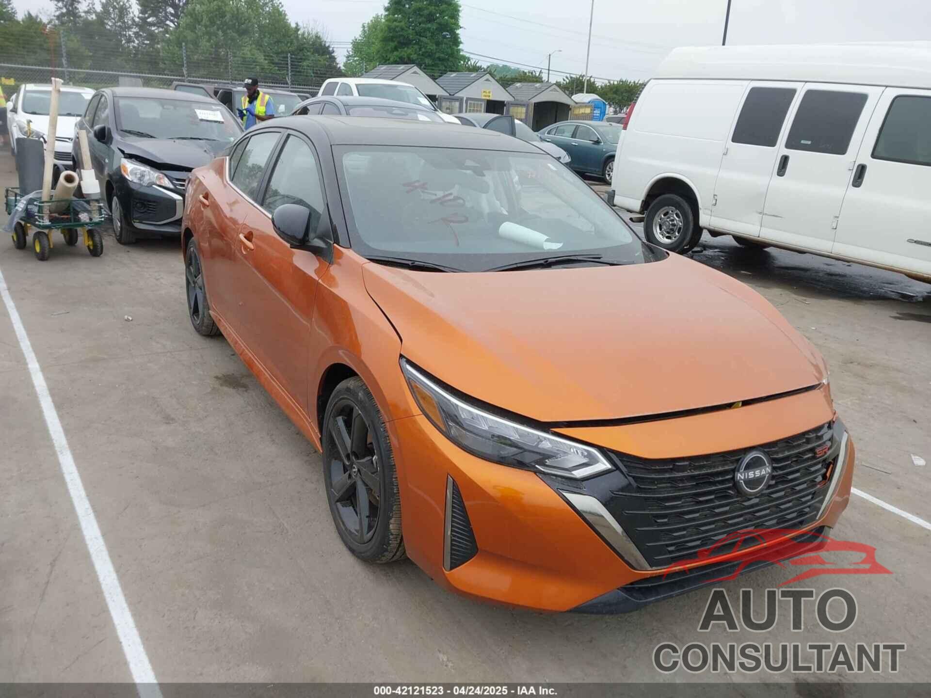 NISSAN SENTRA 2025 - 3N1AB8DV1SY278758