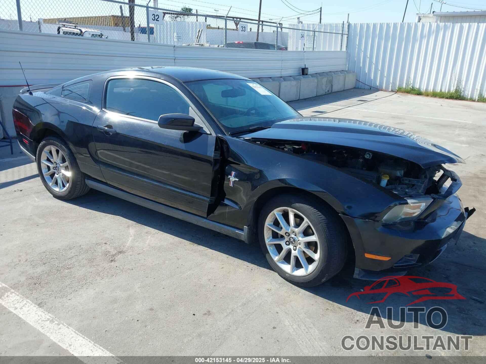 FORD MUSTANG 2010 - 1ZVBP8AN5A5157571