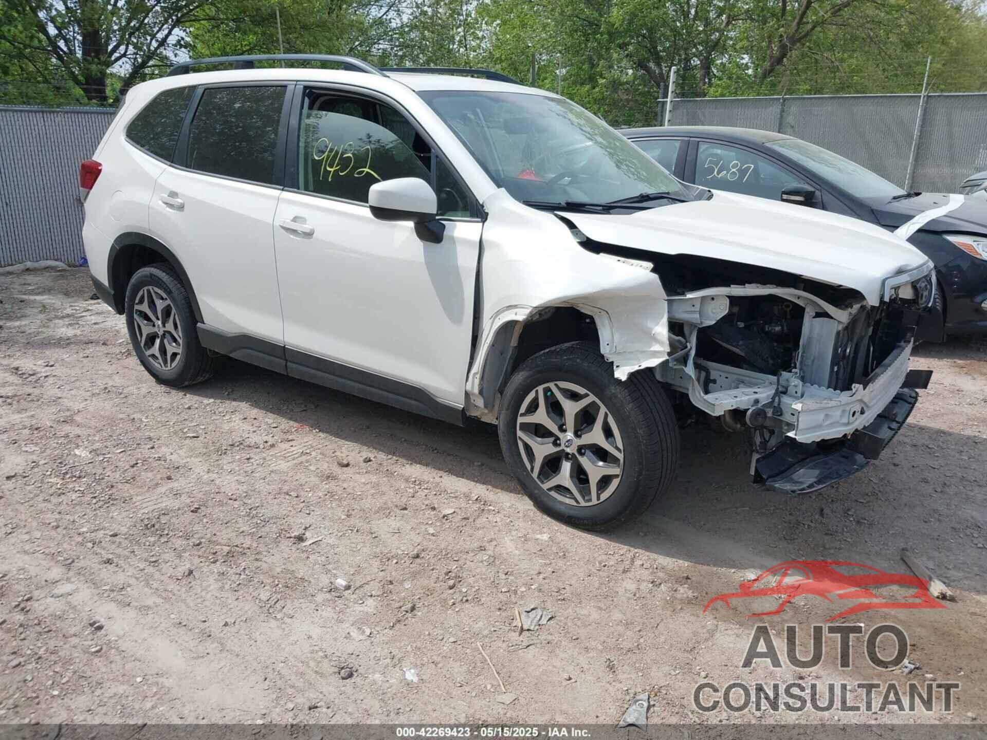SUBARU FORESTER 2019 - JF2SKAEC7KH586312