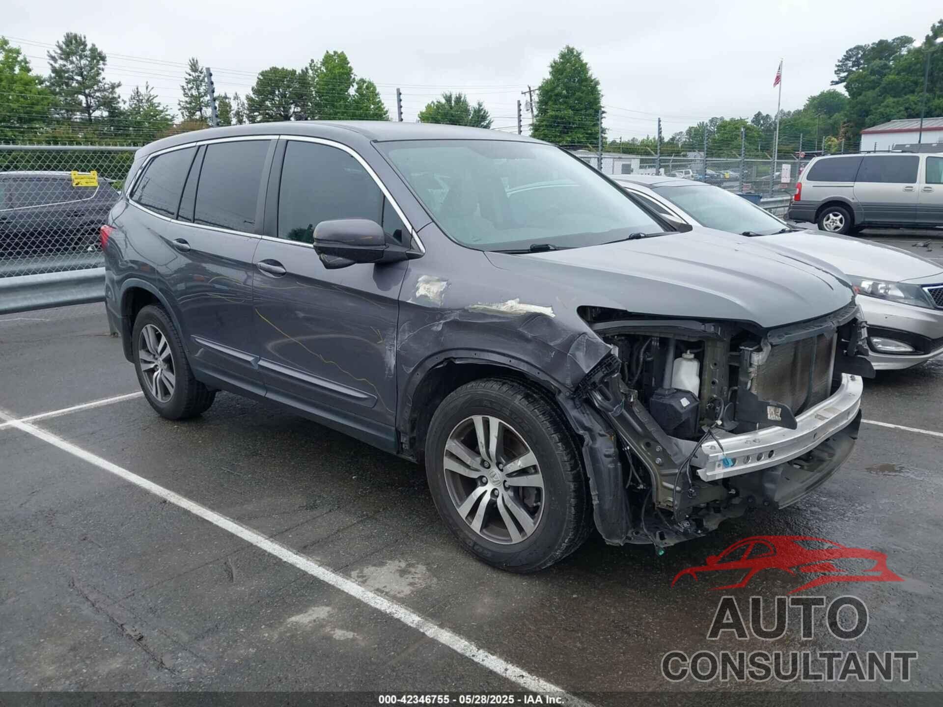 HONDA PILOT 2017 - 5FNYF5H33HB047730