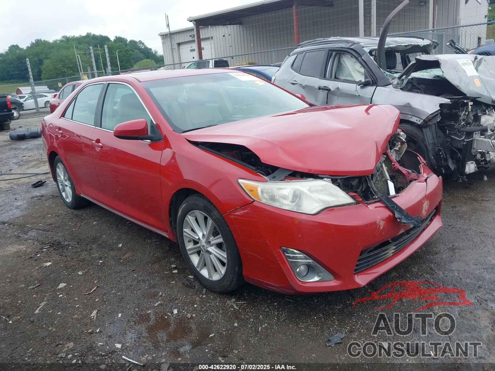 TOYOTA CAMRY 2012 - 4T1BF1FK3CU537993