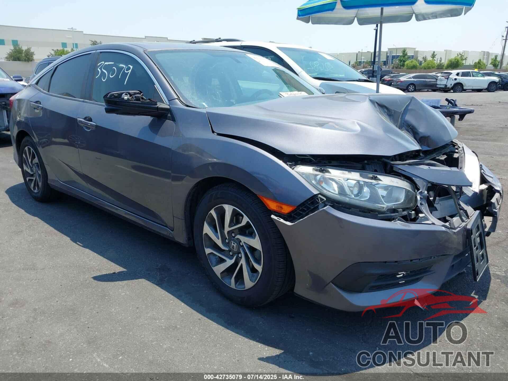HONDA CIVIC 2018 - 2HGFC2F74JH583740