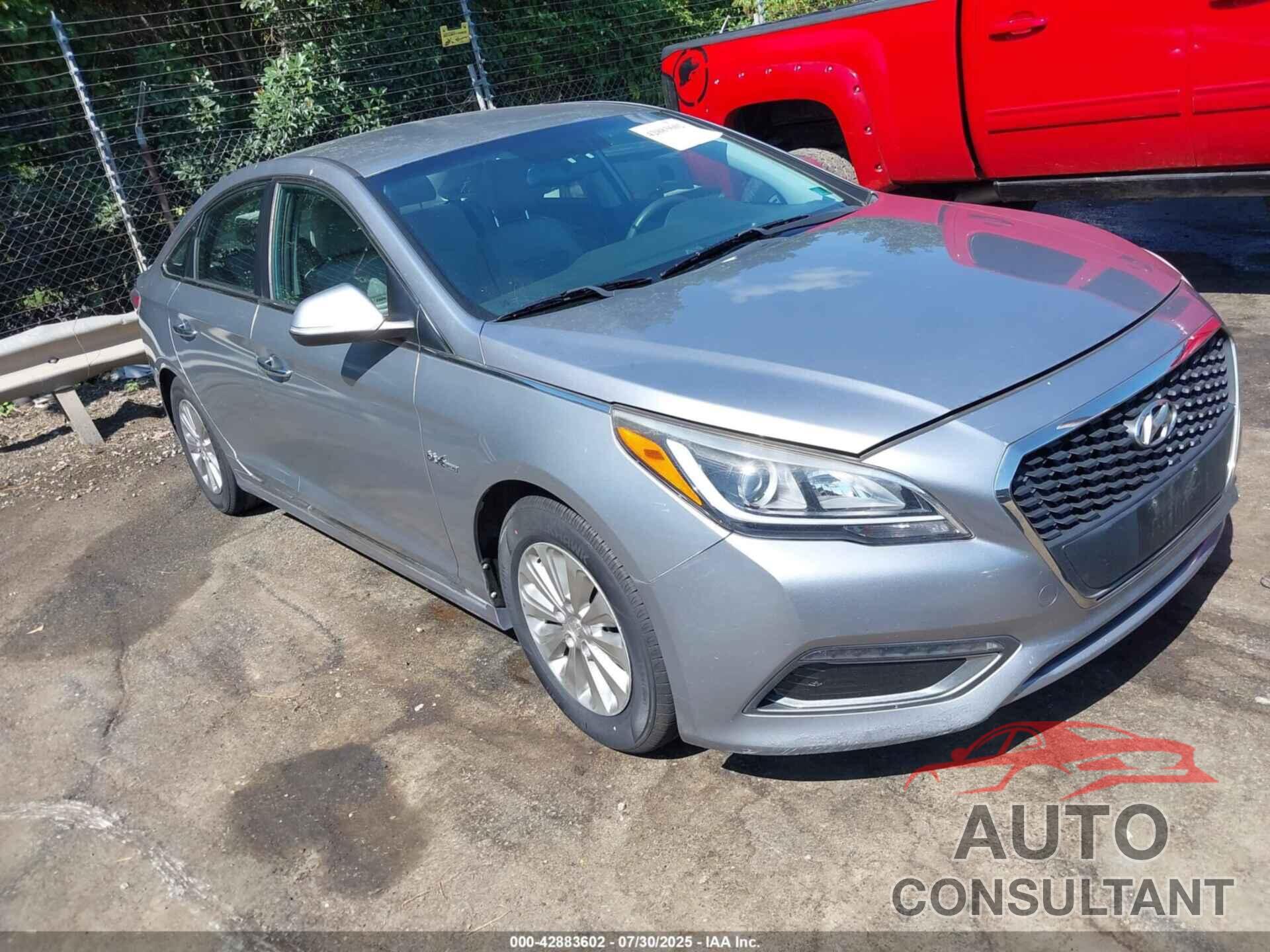 HYUNDAI SONATA HYBRID 2016 - KMHE24L16GA011466