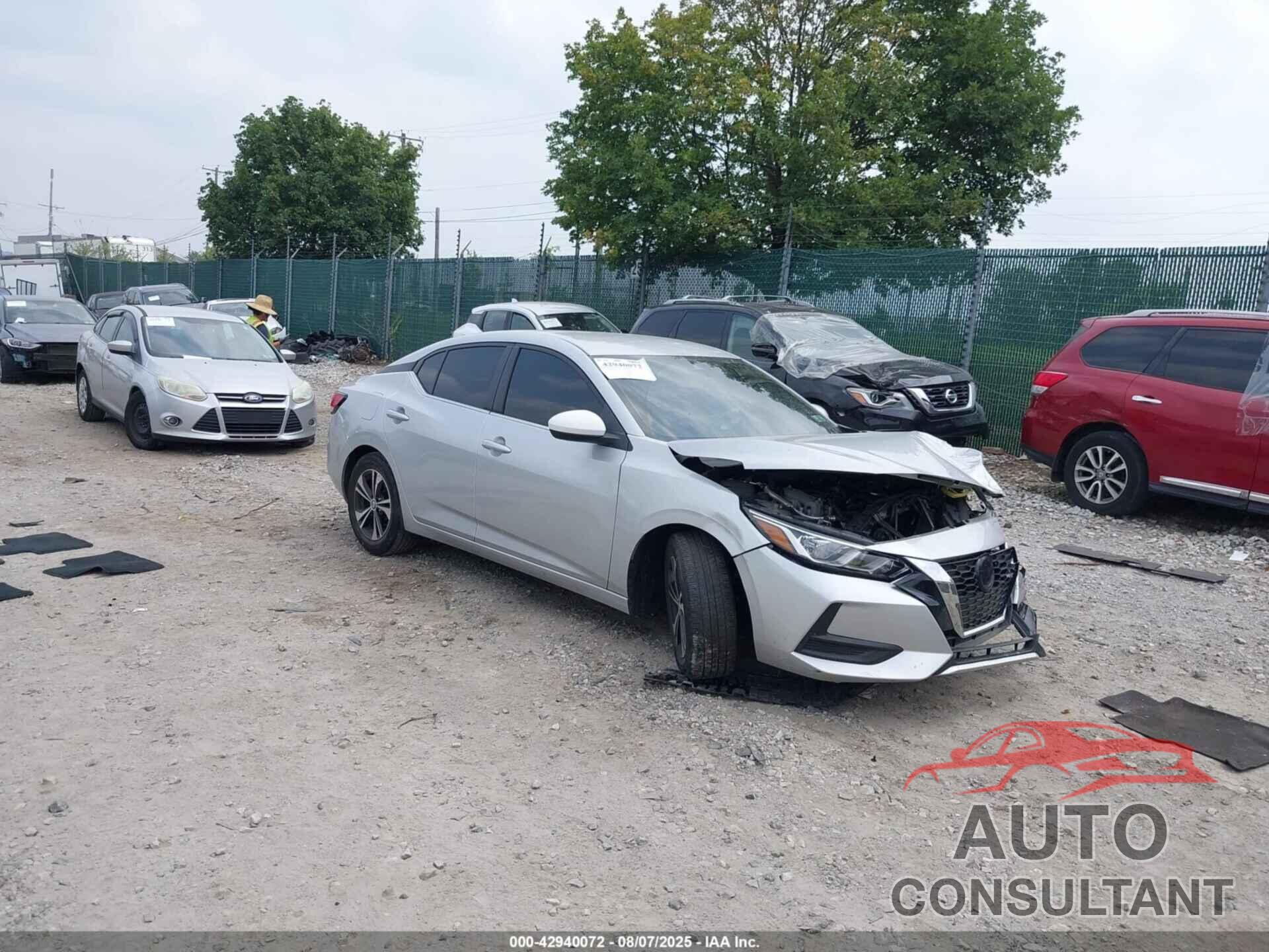 NISSAN SENTRA 2022 - 3N1AB8CV0NY317197