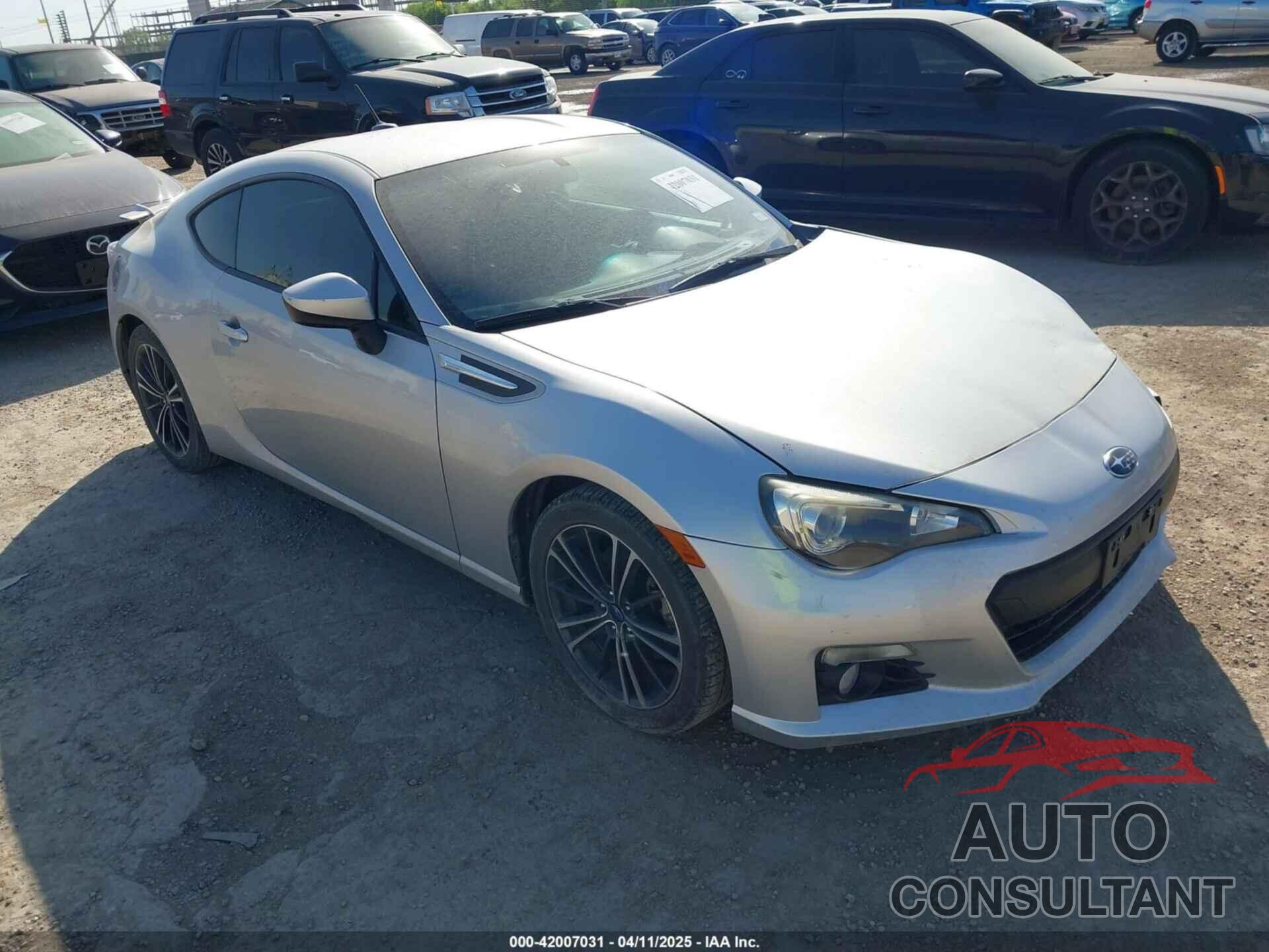 SUBARU BRZ 2013 - JF1ZCAC11D2609963