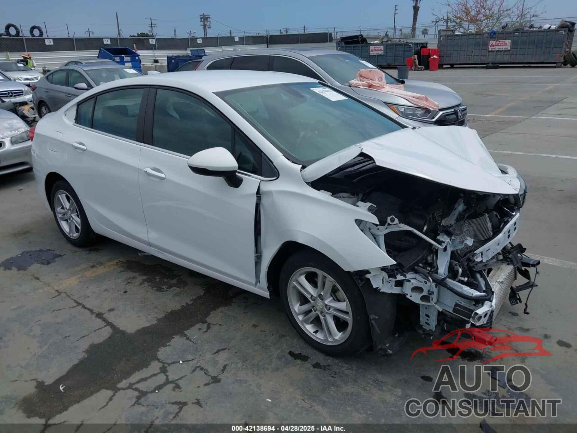 CHEVROLET CRUZE 2017 - 1G1BE5SM2H7262654