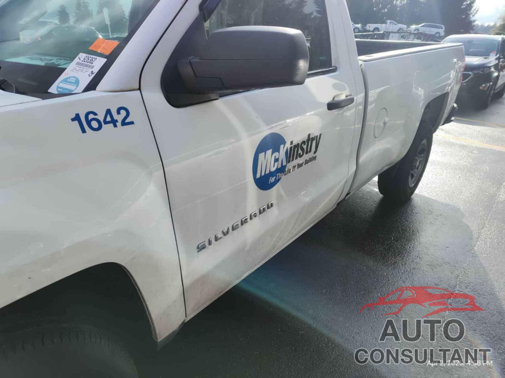 CHEVROLET SILVERADO 1500 2016 - 1GCNCNEH9GZ115372