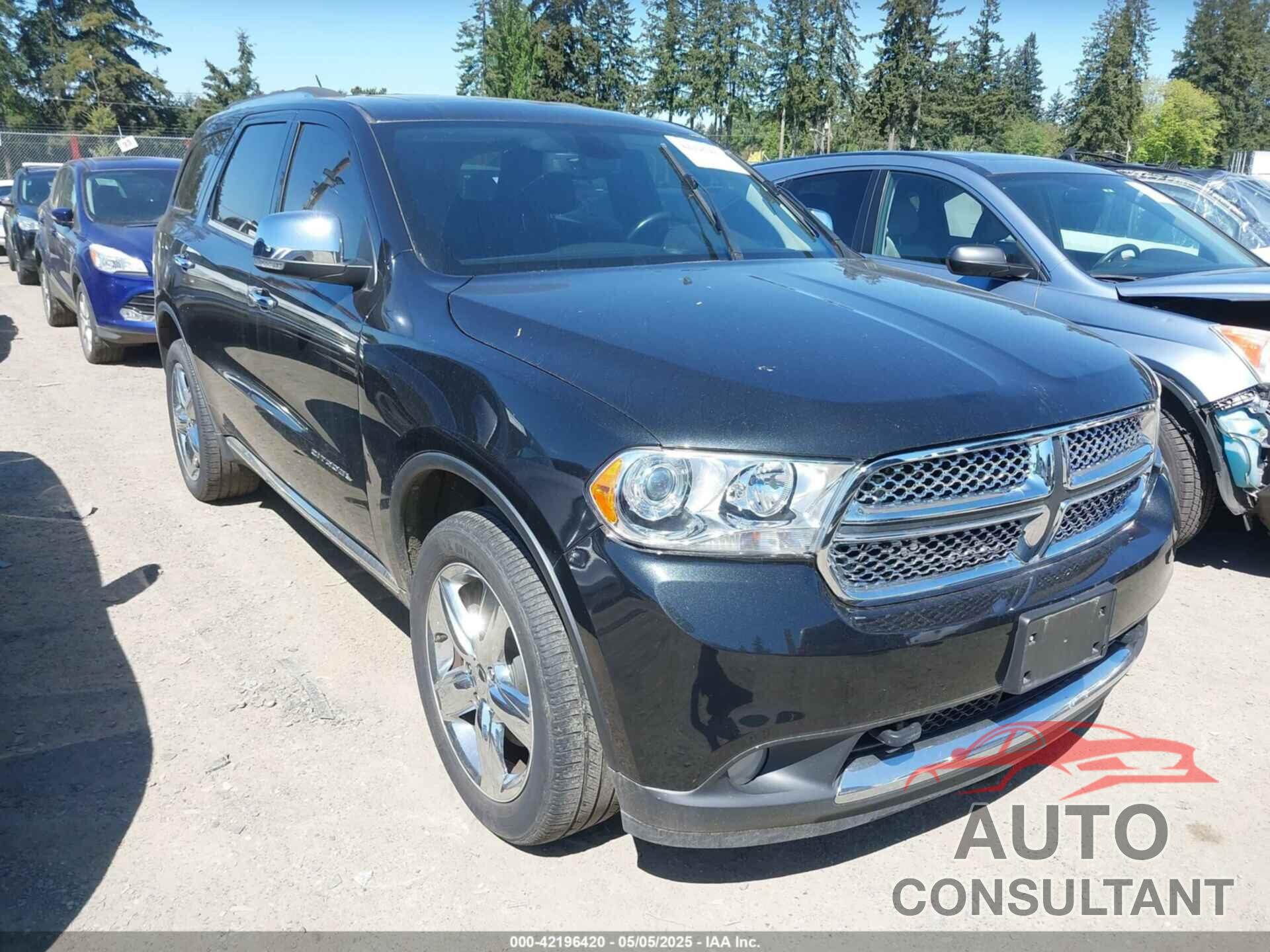 DODGE DURANGO 2012 - 1C4SDJET7CC286082