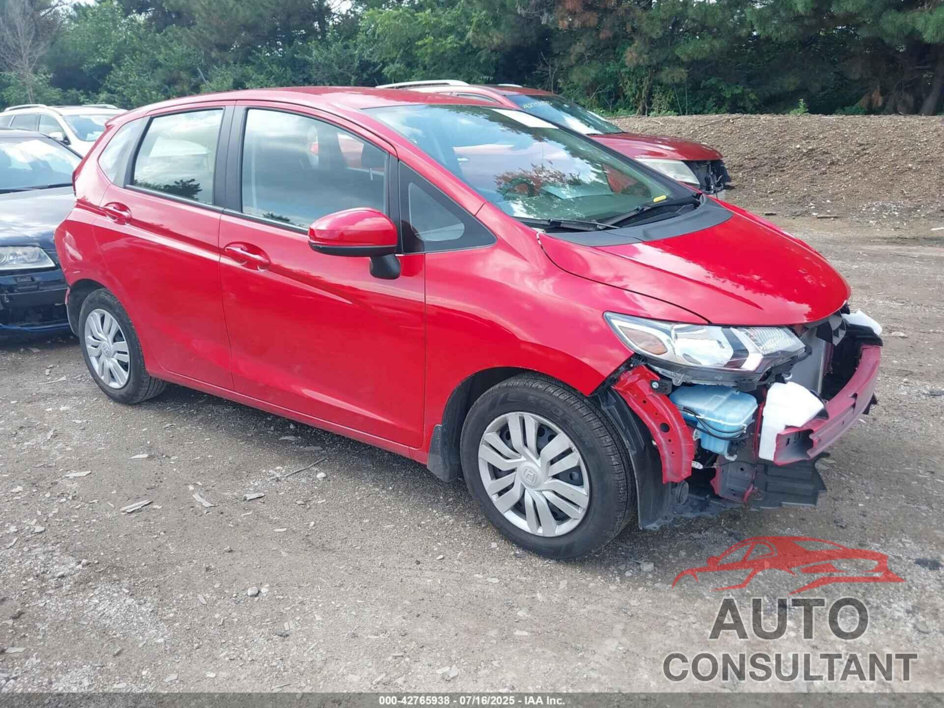 HONDA FIT 2016 - JHMGK5H5XGX040219