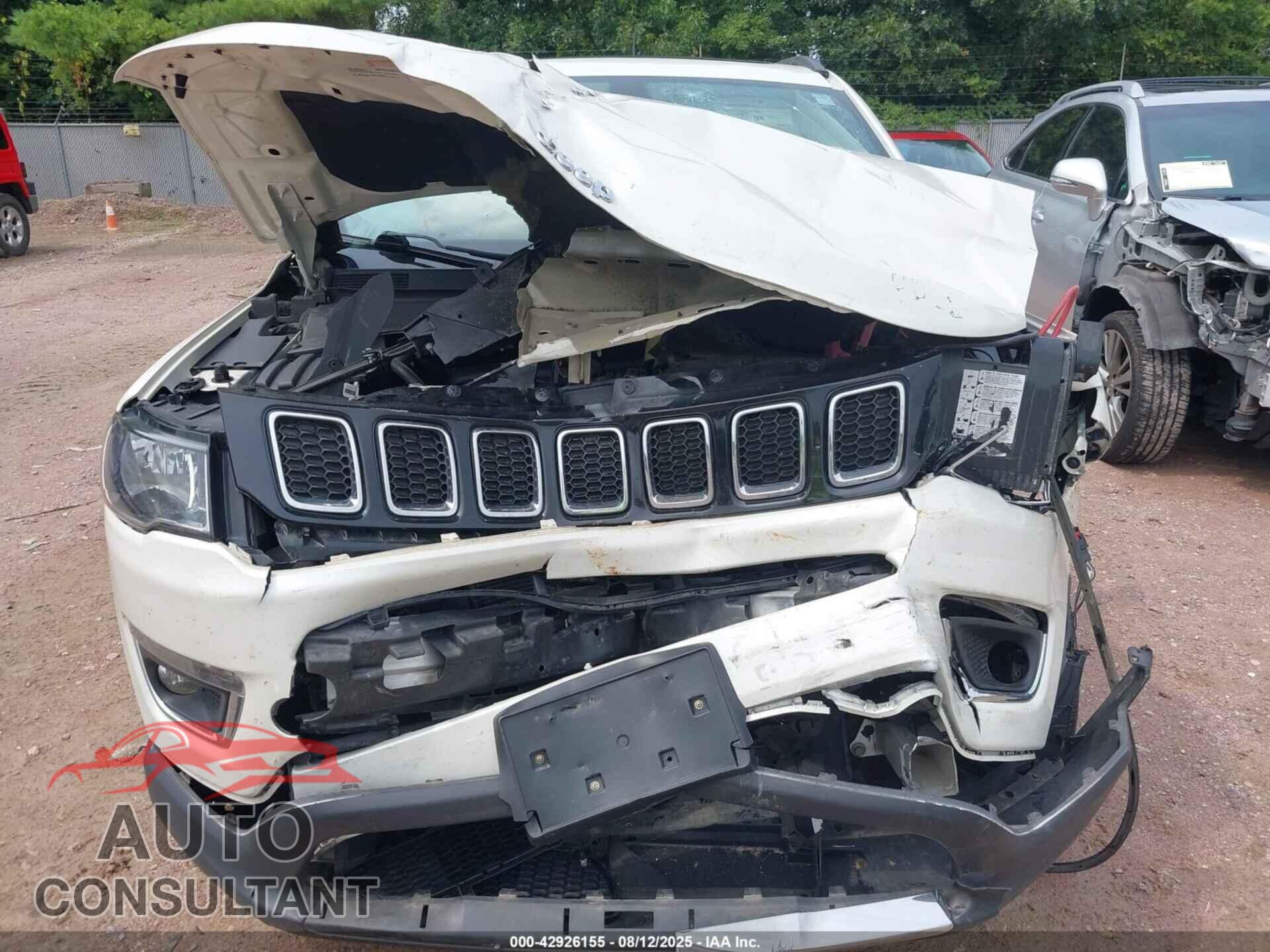 JEEP NEW COMPASS 2017 - 3C4NJDCB1HT632236