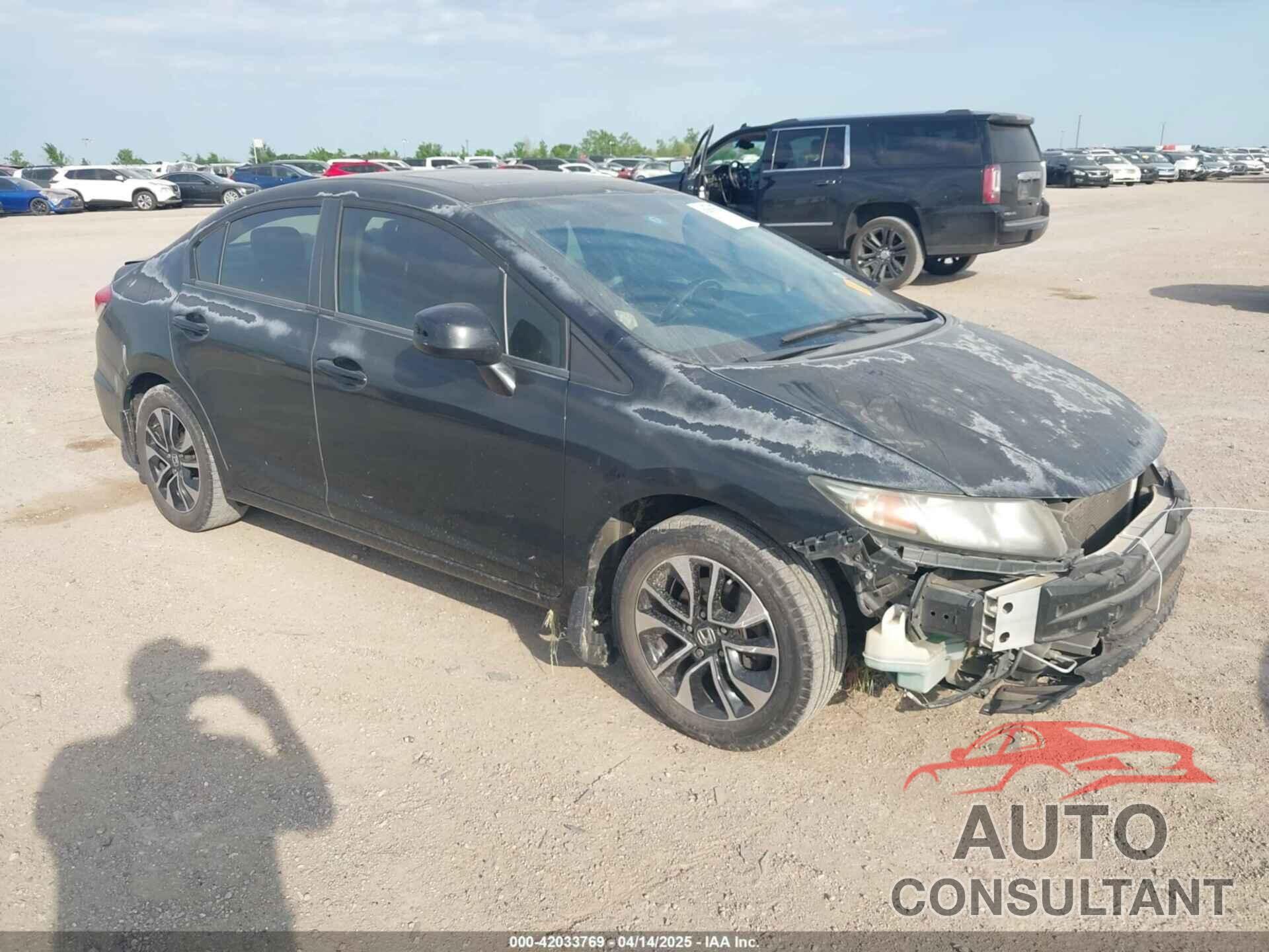 HONDA CIVIC 2013 - 2HGFB2F88DH538154