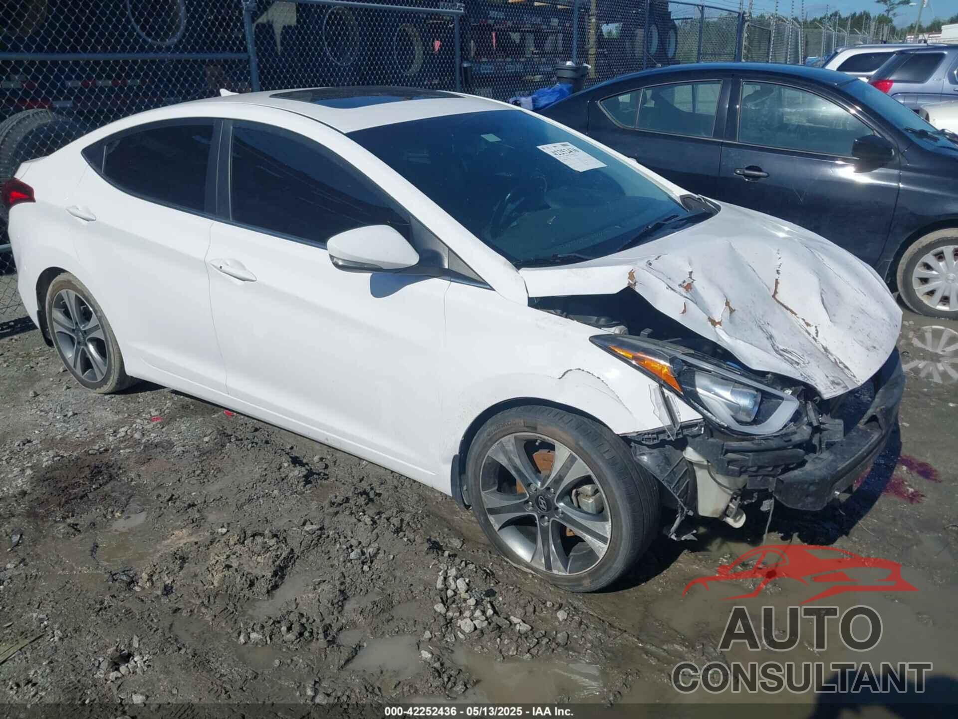 HYUNDAI ELANTRA 2016 - KMHDH4AH1GU488301