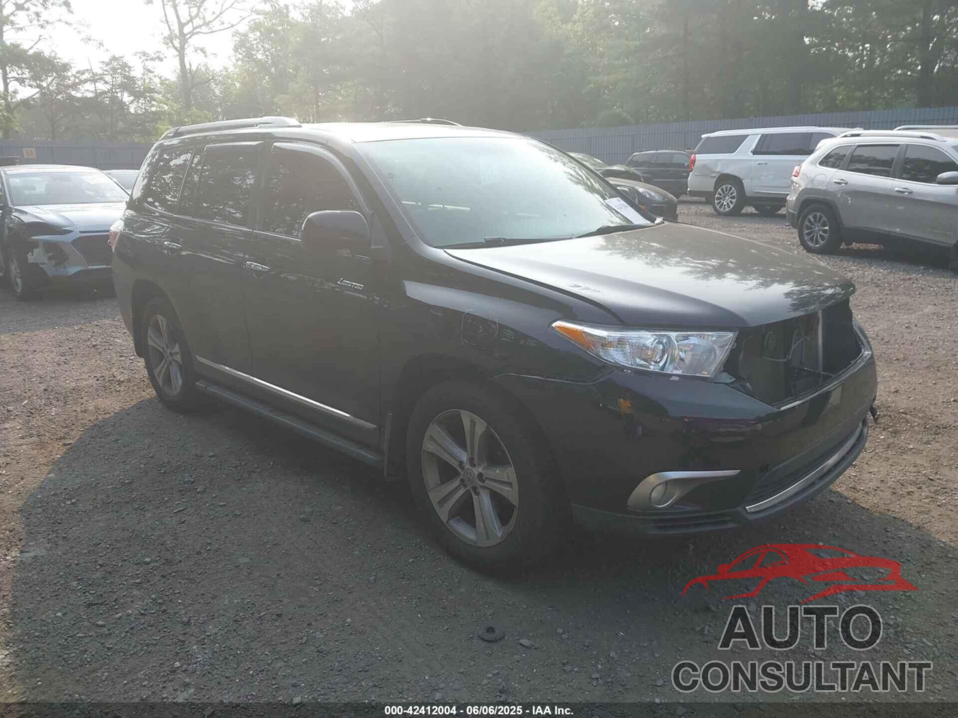 TOYOTA HIGHLANDER 2011 - 5TDDK3EH5BS087809