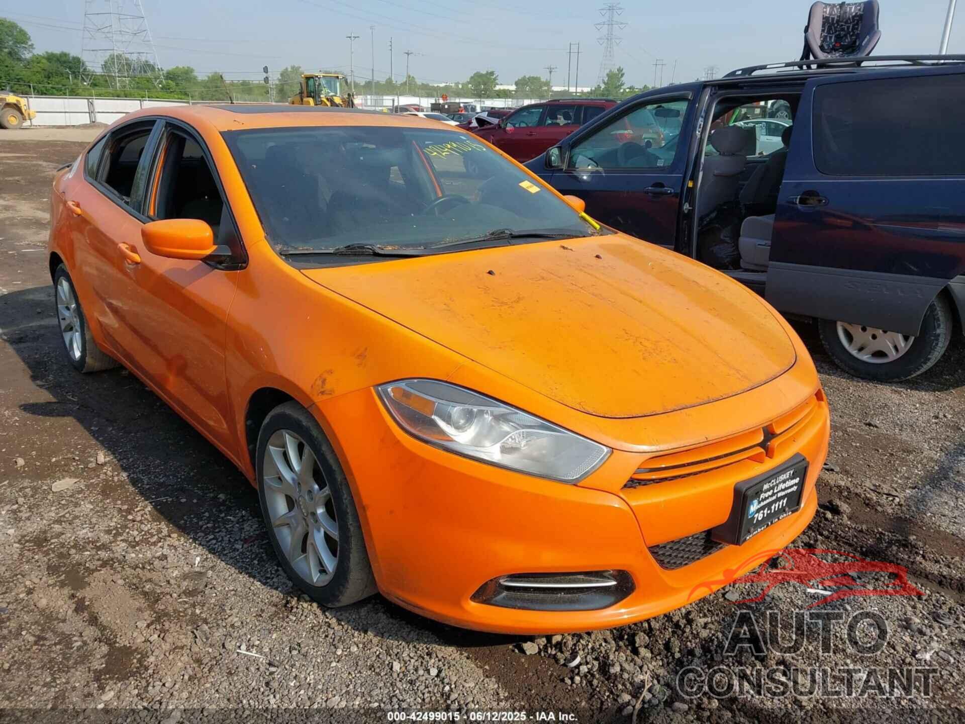 DODGE DART 2013 - 1C3CDFBH1DD176694