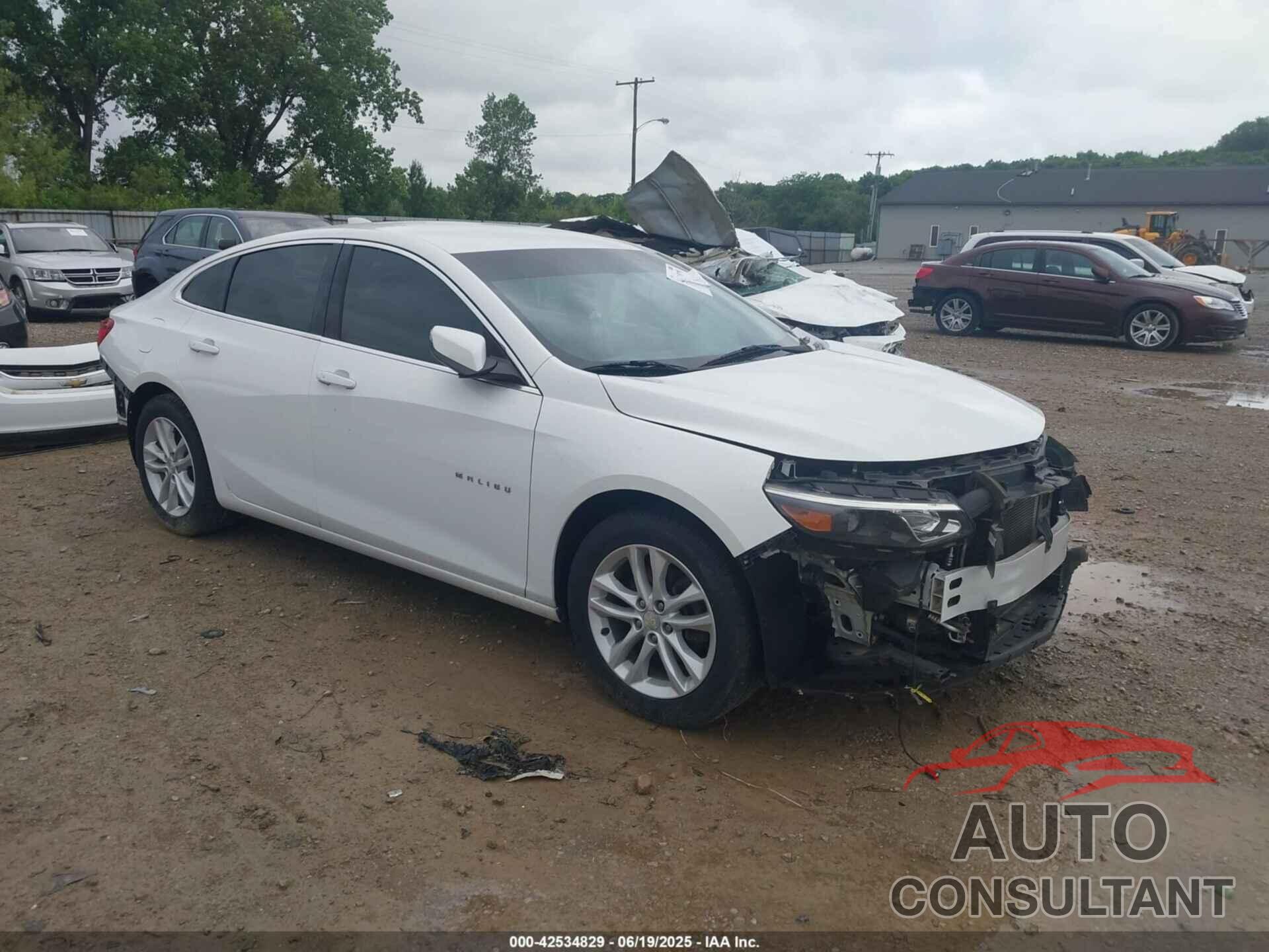 CHEVROLET MALIBU 2016 - 1G1ZE5ST2GF316724