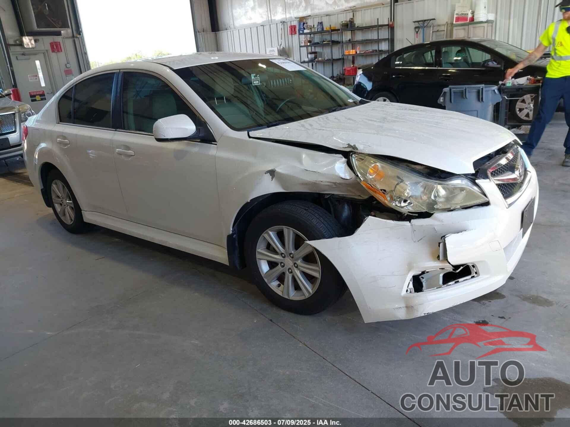 SUBARU LEGACY 2011 - 4S3BMCB65B3249427