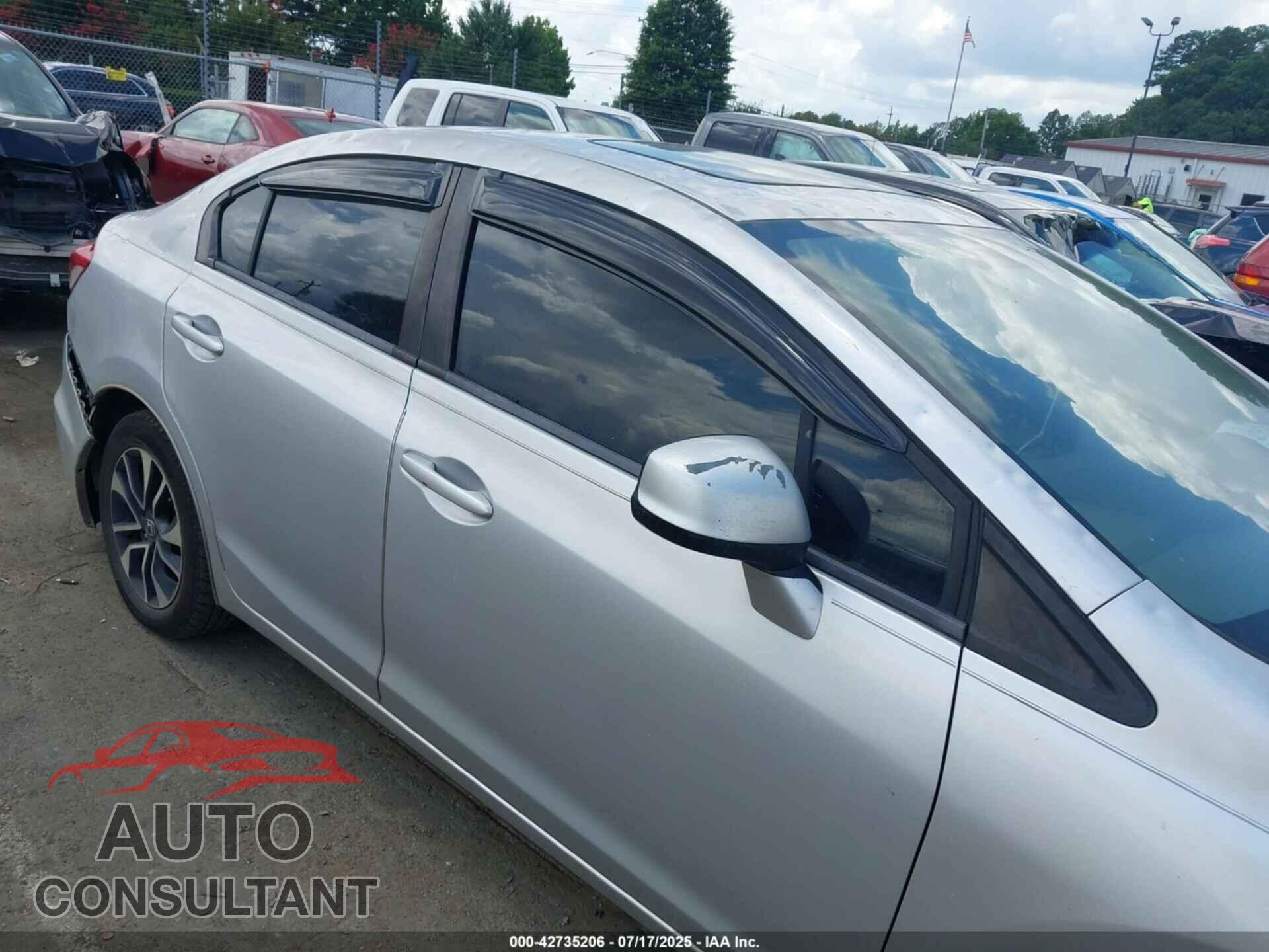 HONDA CIVIC 2013 - 19XFB2F94DE089803